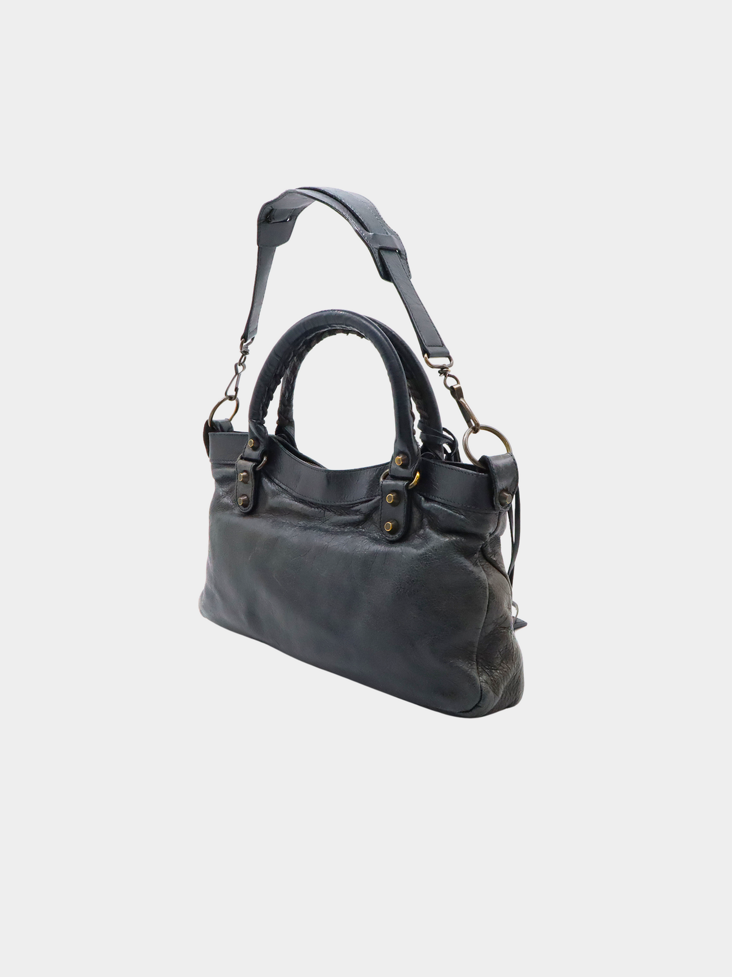 Balenciaga 2011 Black Leather Classic City Bag