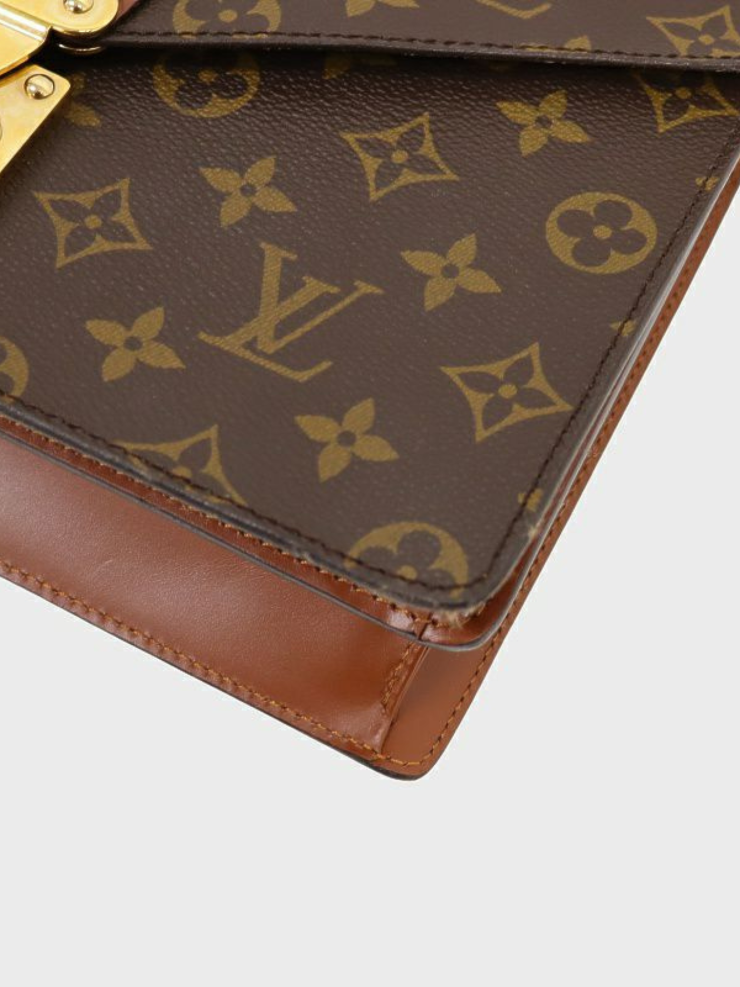 Louis Vuitton 2010s Brown Monogram Concorde Bag