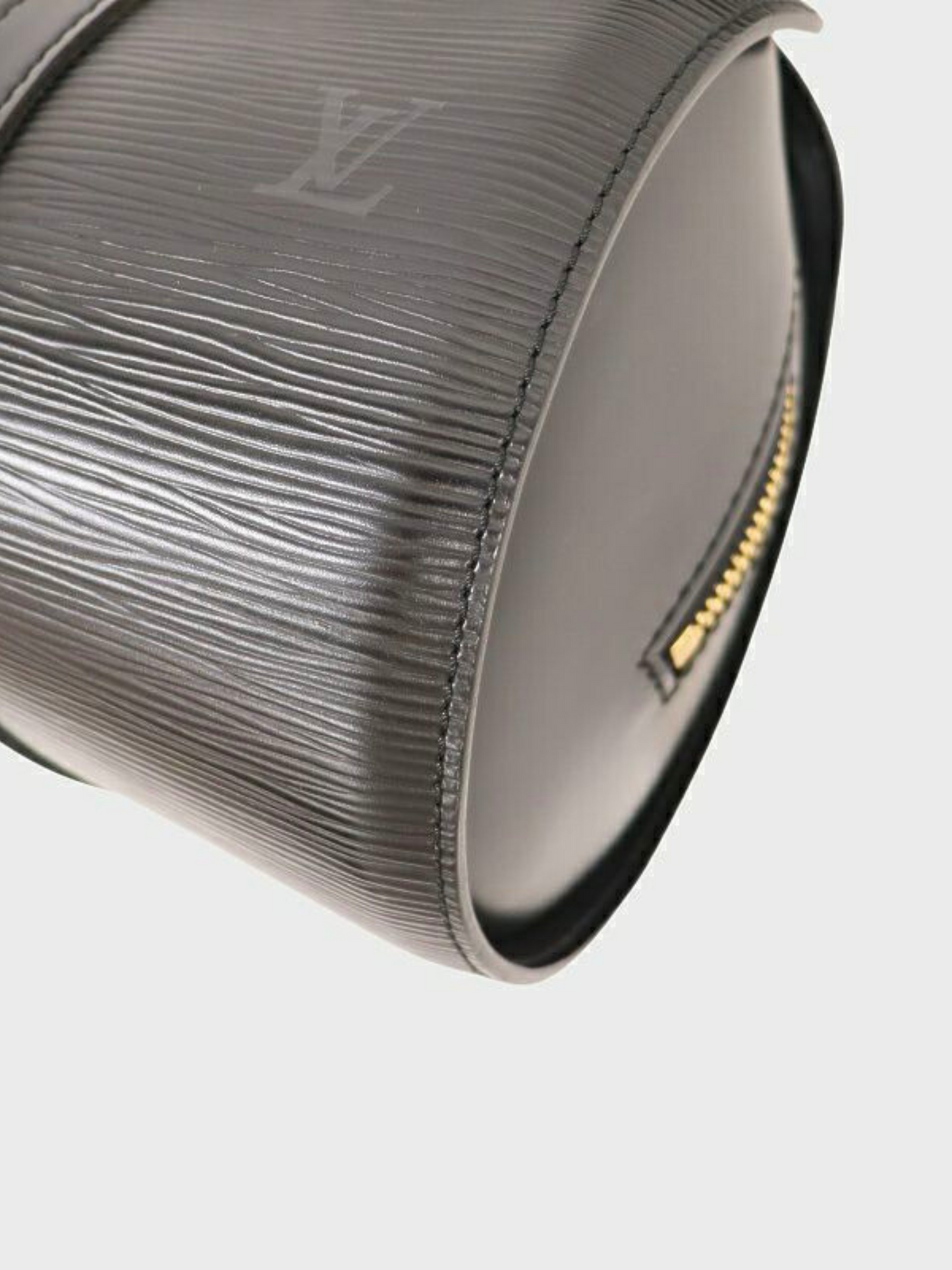 Louis Vuitton 2010s Black Epi Soufflot Bag