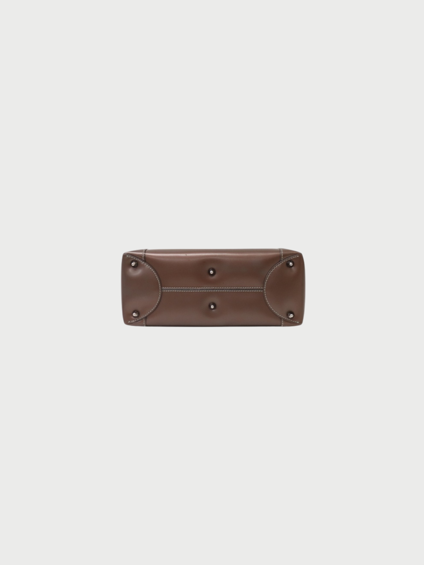 Christian Dior 2000s Brown Leather Malice Pearl 2Way Bag