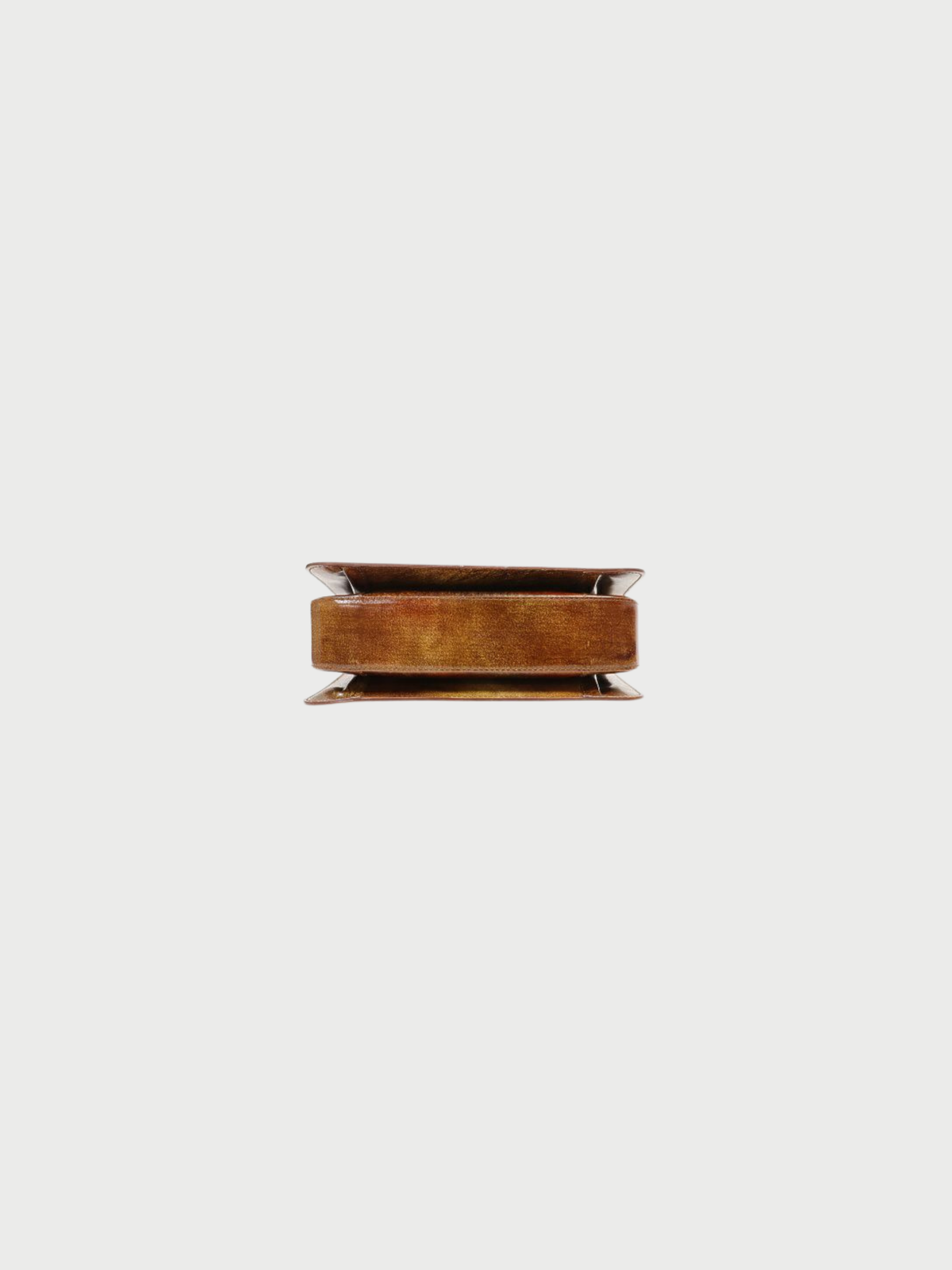 Celine 1990s Brown Leather Horse Carriage Hardware 2Way Bag