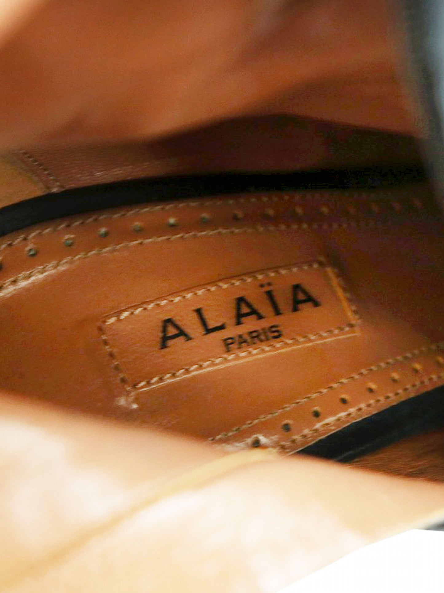 Azzedine Alaïa 2010s Navy Suede Lace-up Platform Stiletto Boots