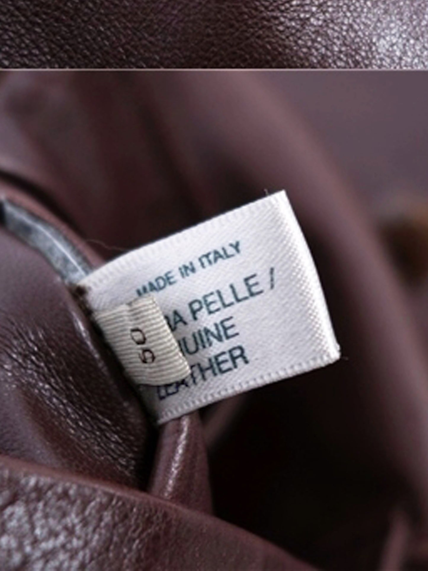 Bottega Veneta 1990s Brown Leather Jacket