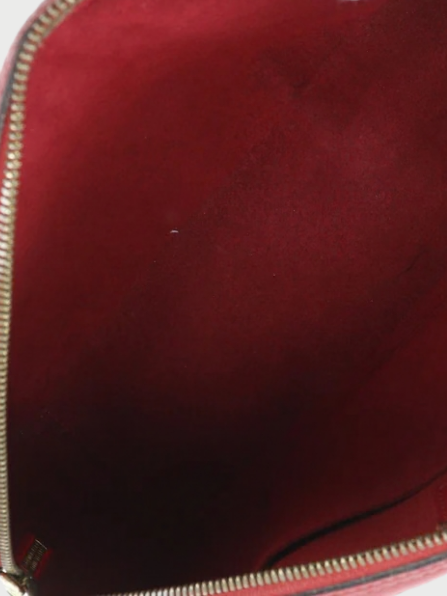 Louis Vuitton 1990s Castilian Red Epi Leather Jasmin Handbag