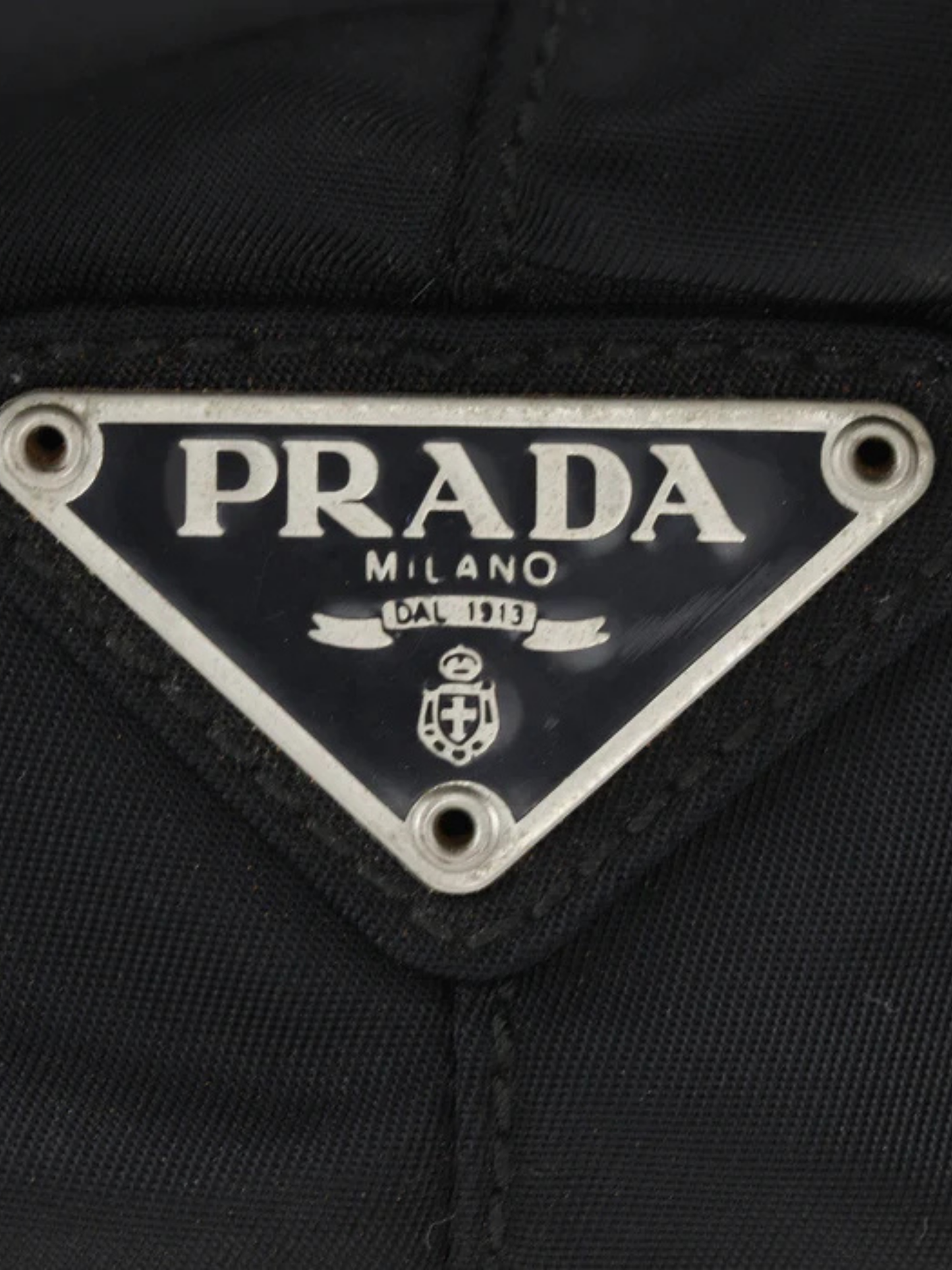 Prada 2000s Black Nylon Handbag