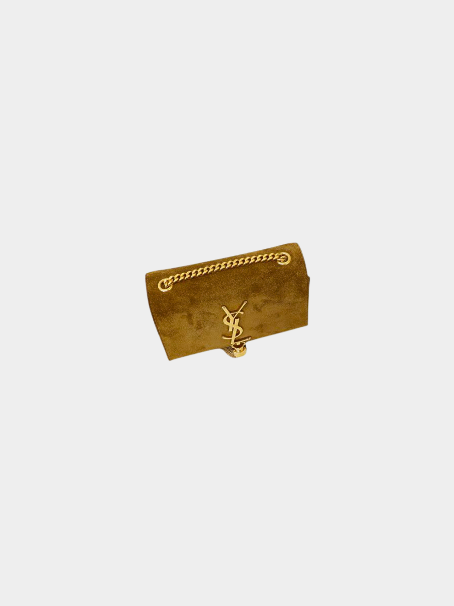 Yves Saint Laurent 2010s Camel Suede Kate Tassel Bag