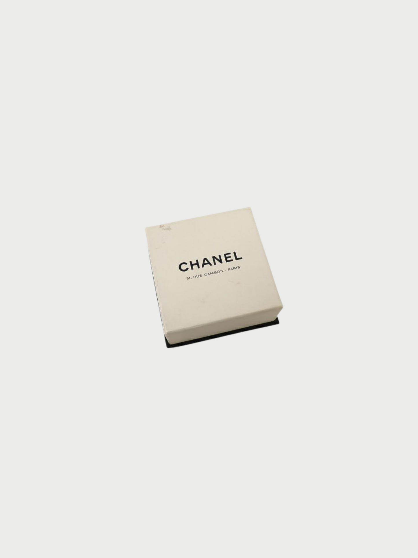 Chanel 1990s Gold Plated Metal Pearl COCO Earrings