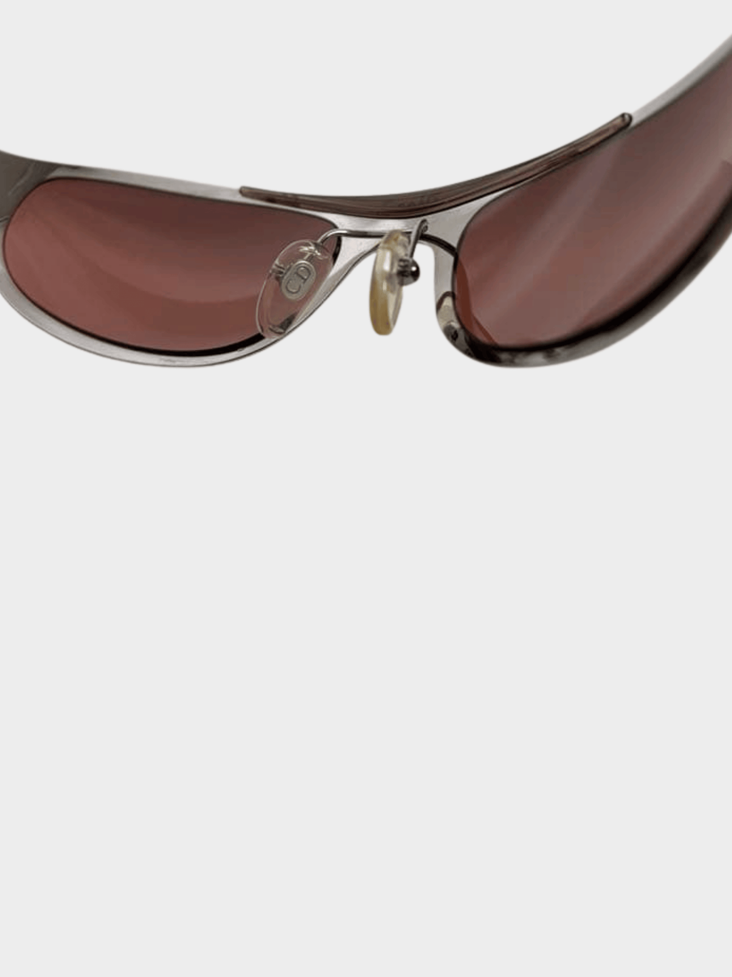 Christian Dior 2000s Silver Safety Sunglasses