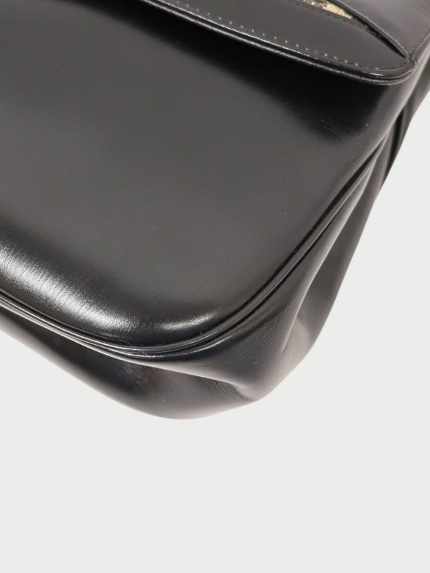 Christian Dior 2000s Black Trotter Leather Canvas 2Way Bag