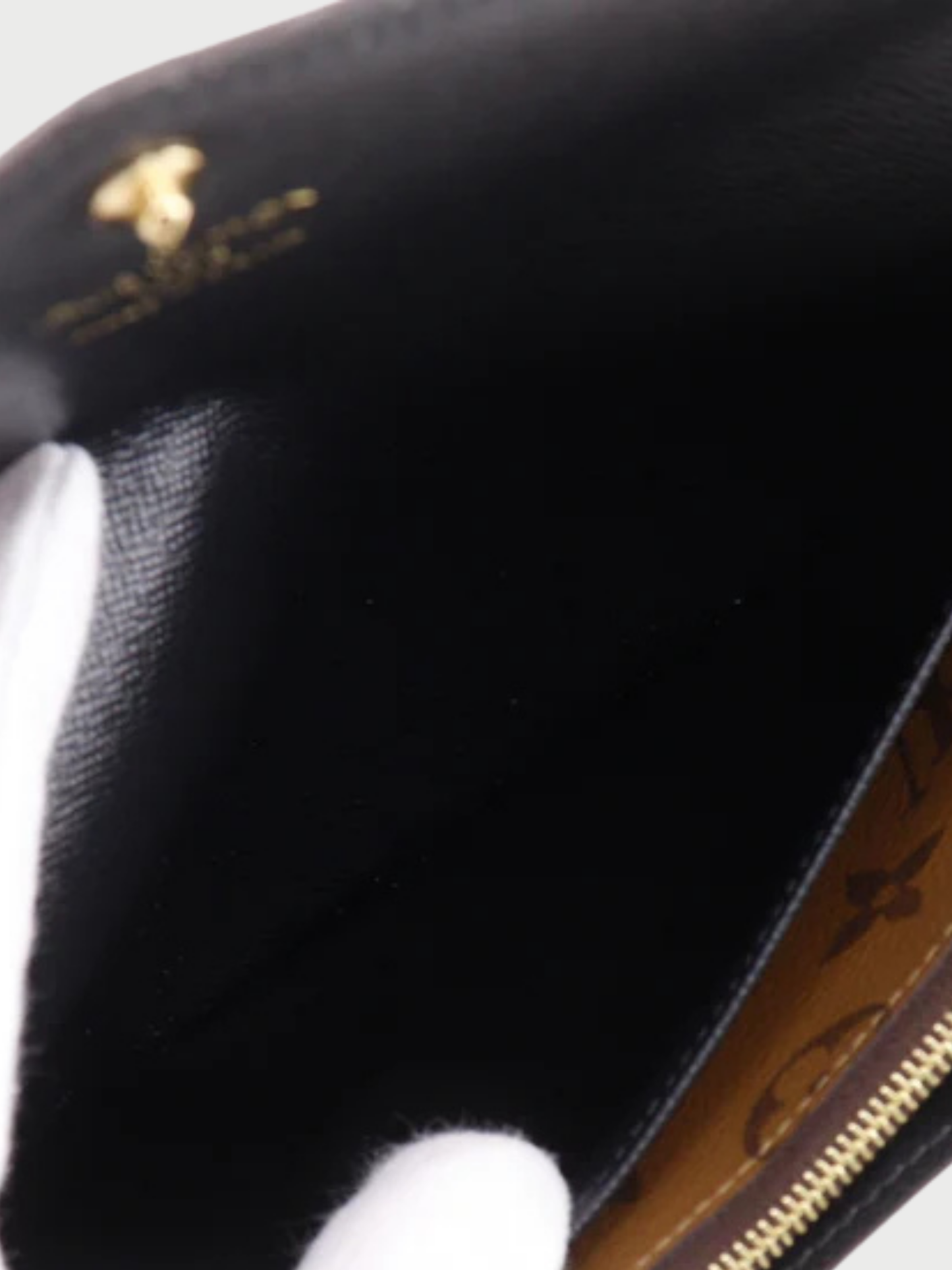 Louis Vuitton 2020s Brown Monogram Giant Reverse Sarah Wallet