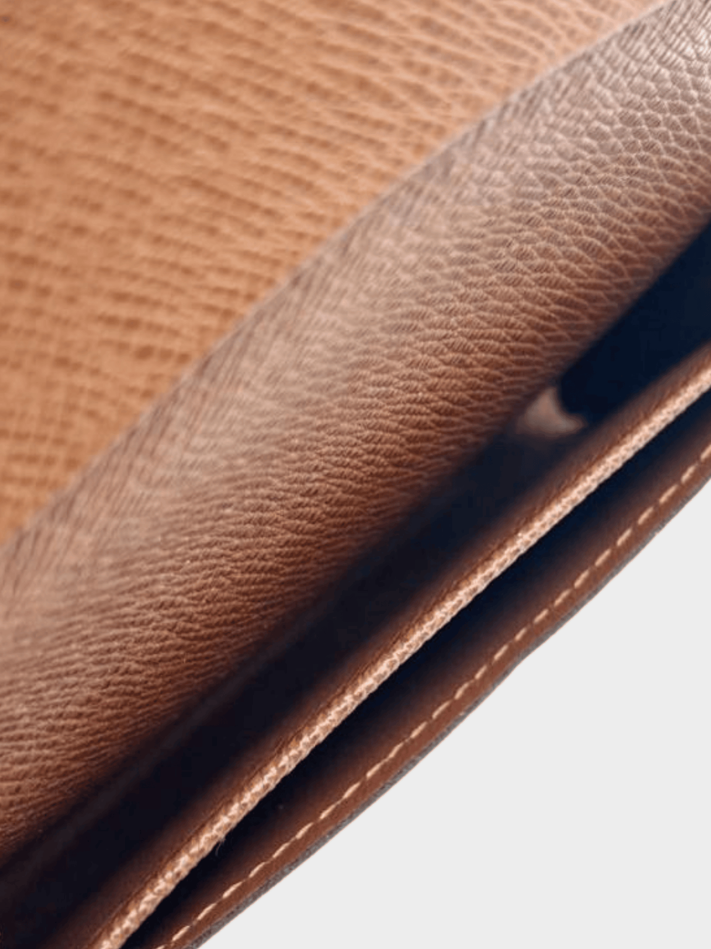 Louis Vuitton 1990s Brown Monogram Canvas Card Holder