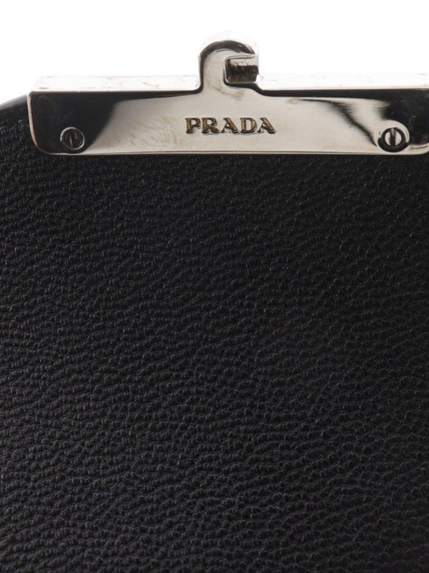 Prada 2010s Red Orange Saffiano Leather 2WAY Clutch Shoulder Bag