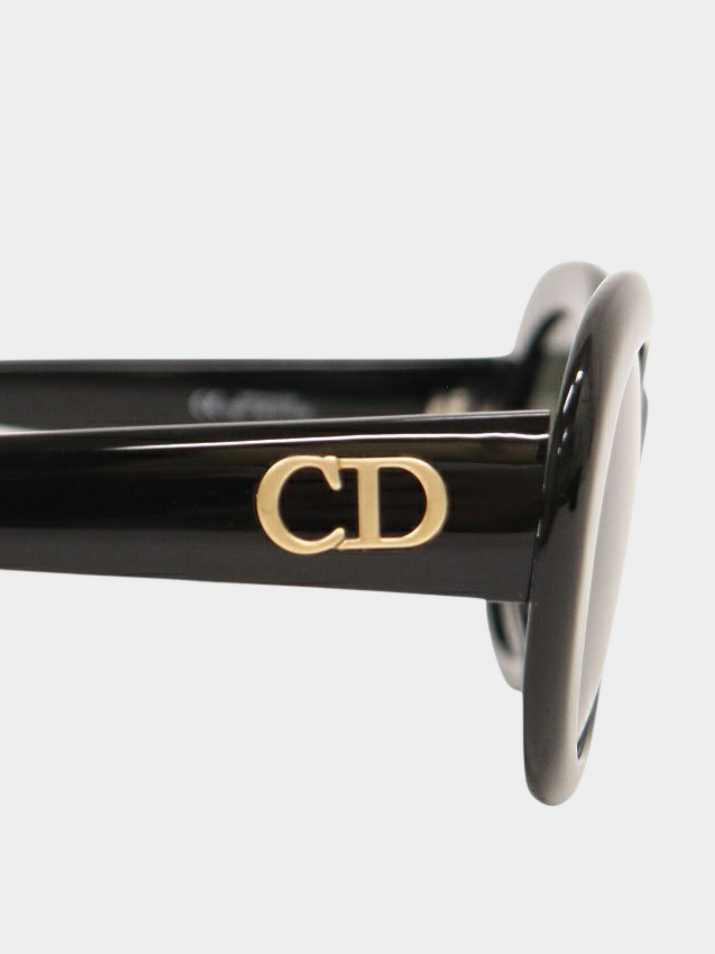 Christian Dior 2000s Black CD Sunglasses