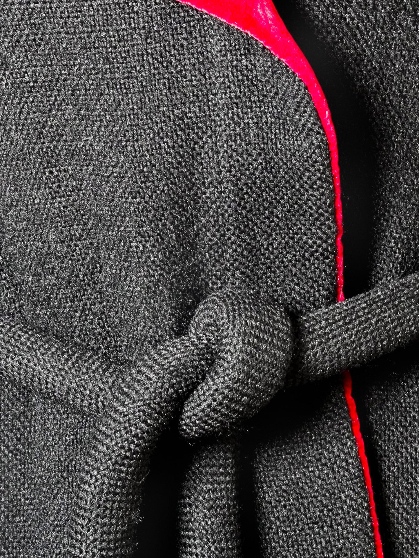 Louis Vuitton 2010s Black and Red Coat