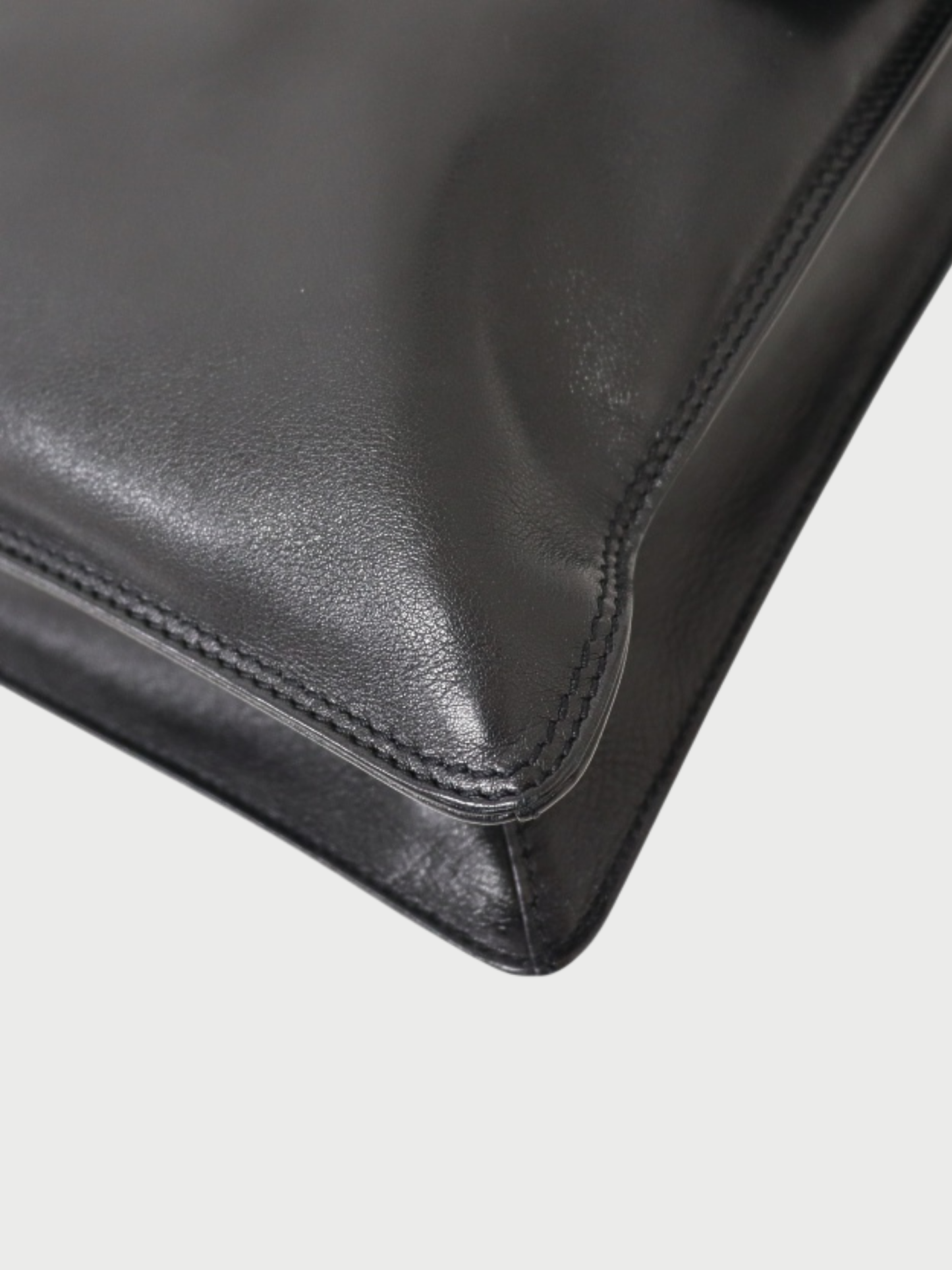 Chanel 2000 Black Leather COCO Shoulder Bag