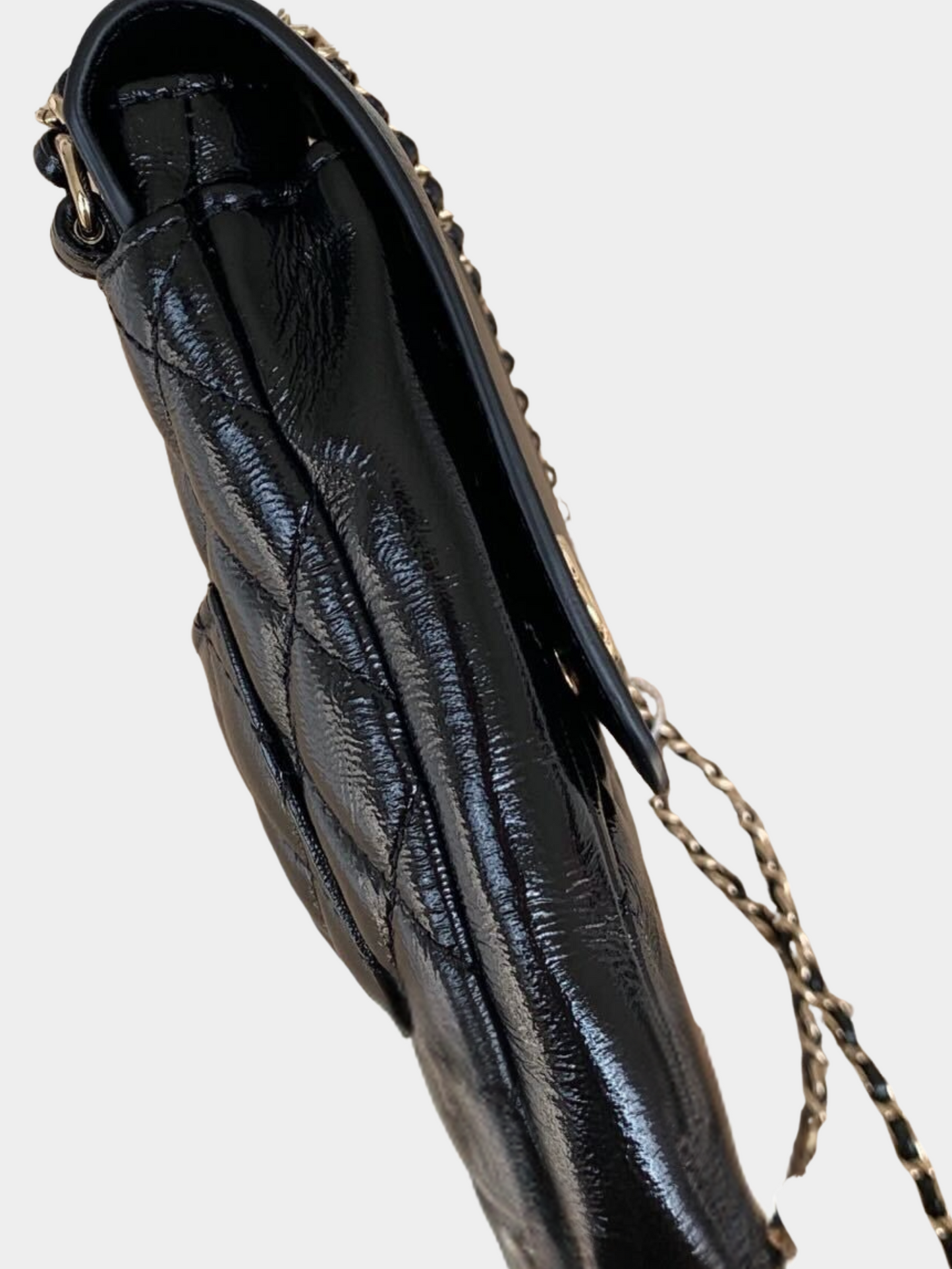 Chanel 2020s Black CC Double Pocket Flap Crossbody Bag