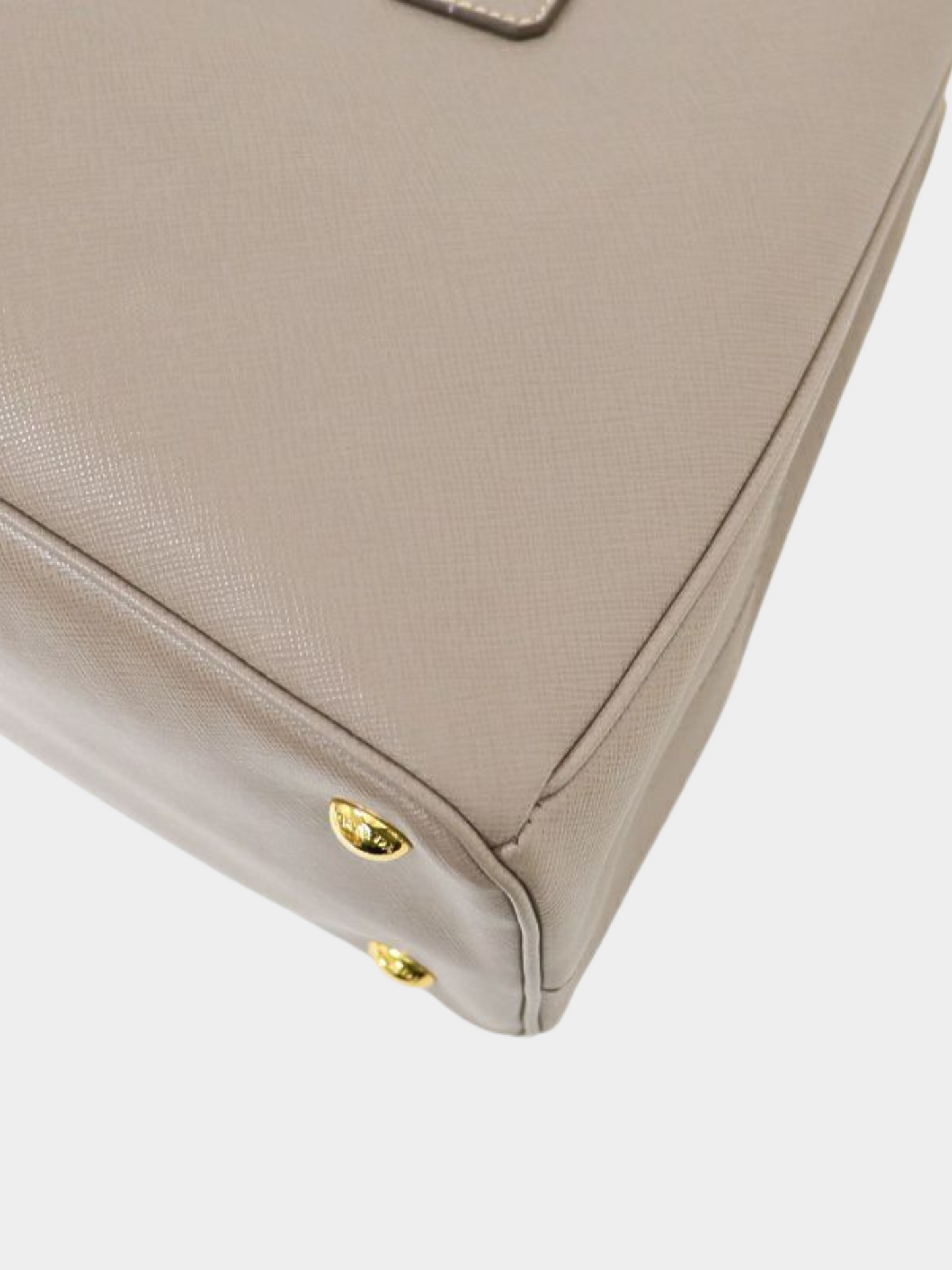 Prada 2010s Grey Galleria Saffiano Handbag