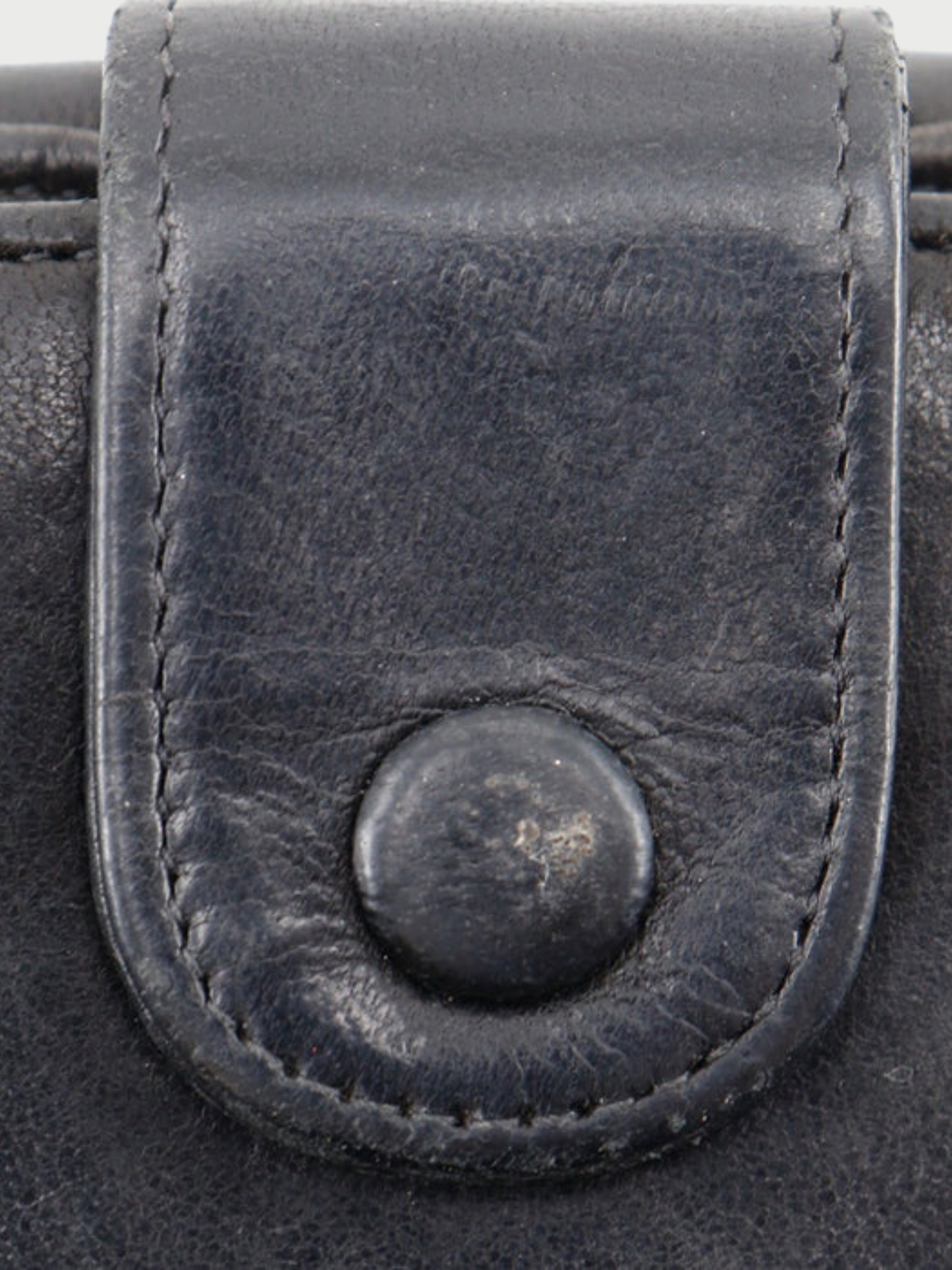 Chanel 1990s Black Lambskin Leather Coco Mark Bi-Fold Wallet