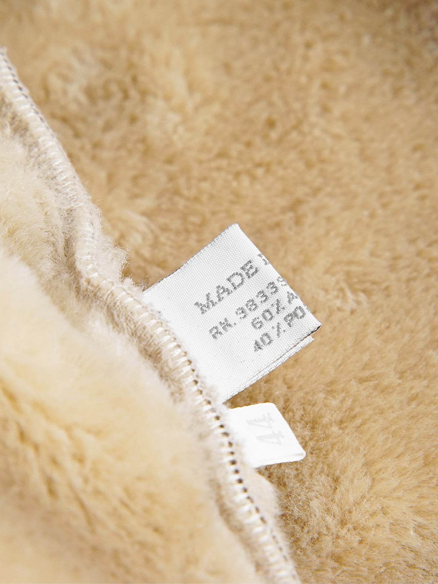 Miu Miu FW 1999 Fleece Lining Buckle Belt Jacket