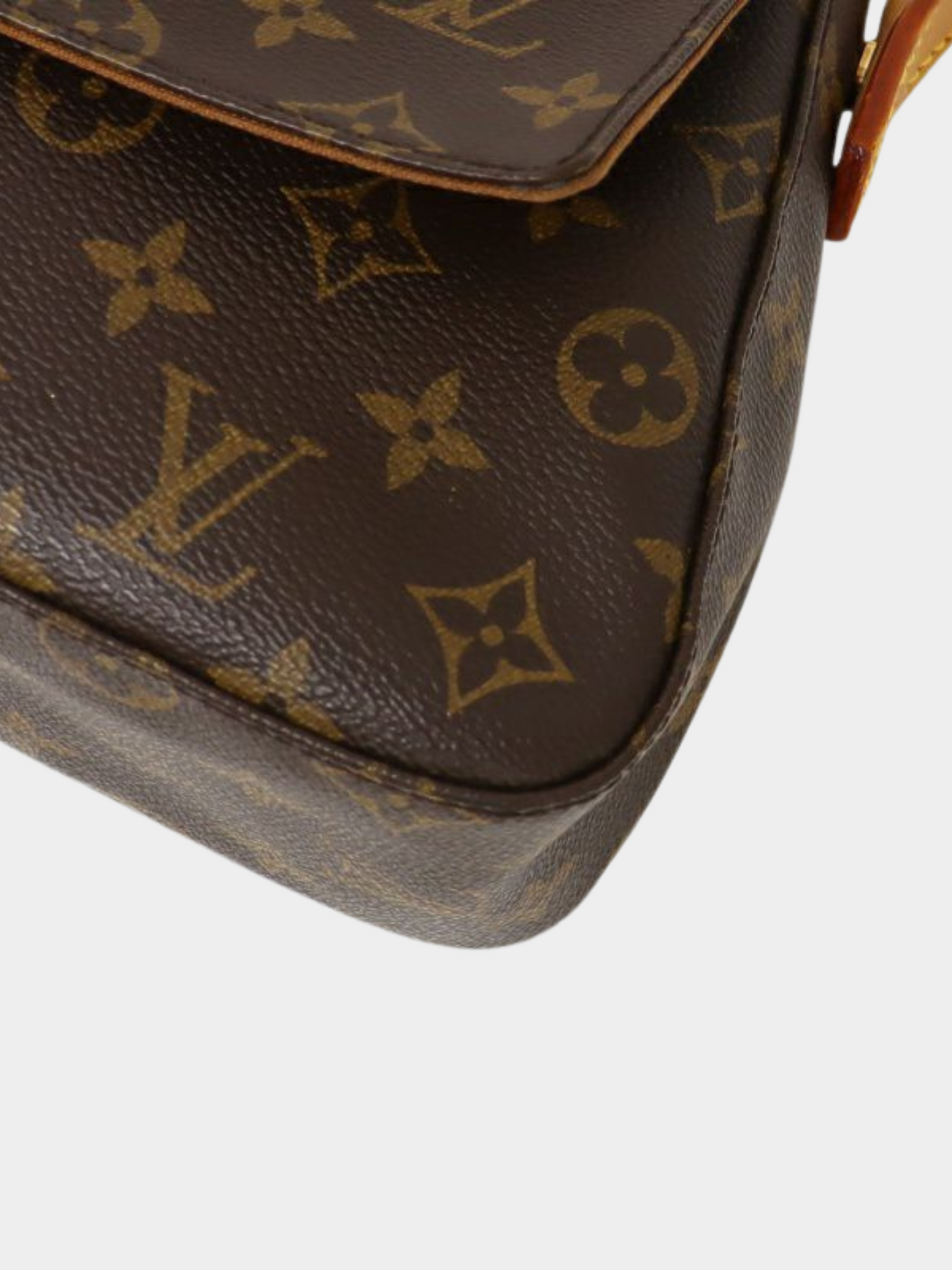 Louis Vuitton 2000s Brown Monogram Mini Looping Bag