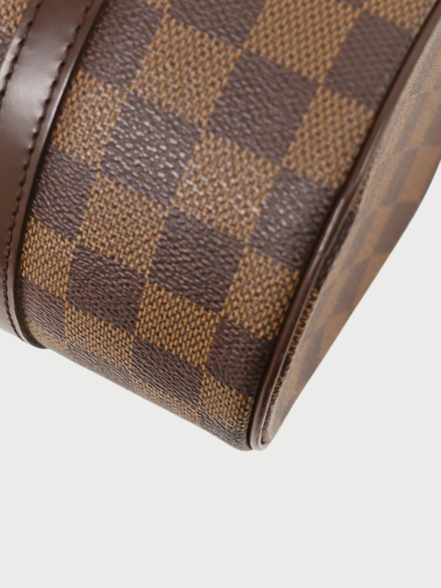 Louis Vuitton 2005 Brown Damier PVC Leather Papillon 26 Bag