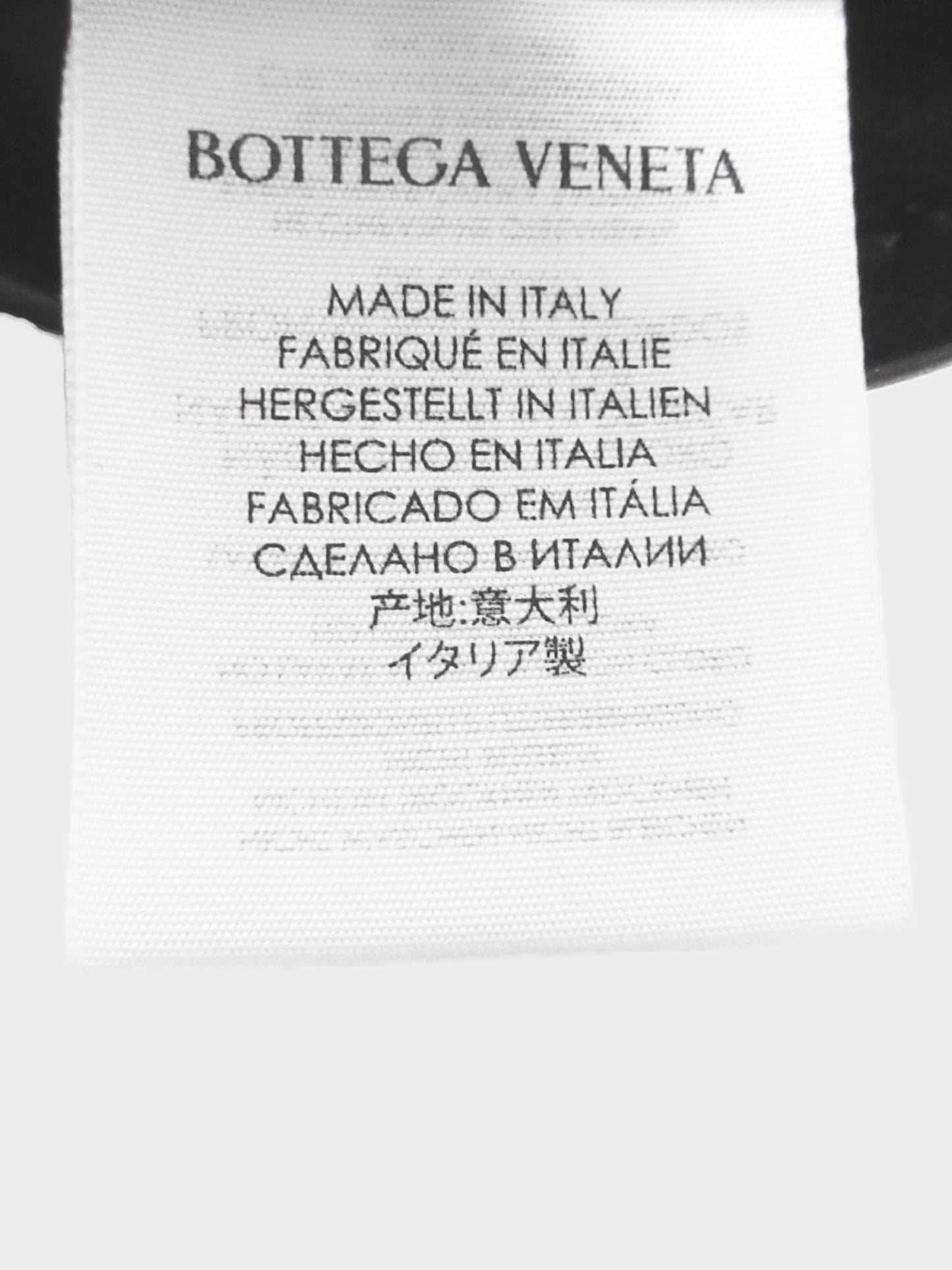 Bottega Veneta 2010s Black Studded Lambskin Leather Gloves