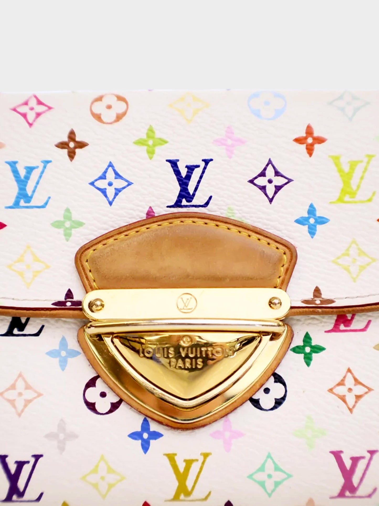 Louis Vuitton 2009 Multicolor Monogram Eugenie Wallet