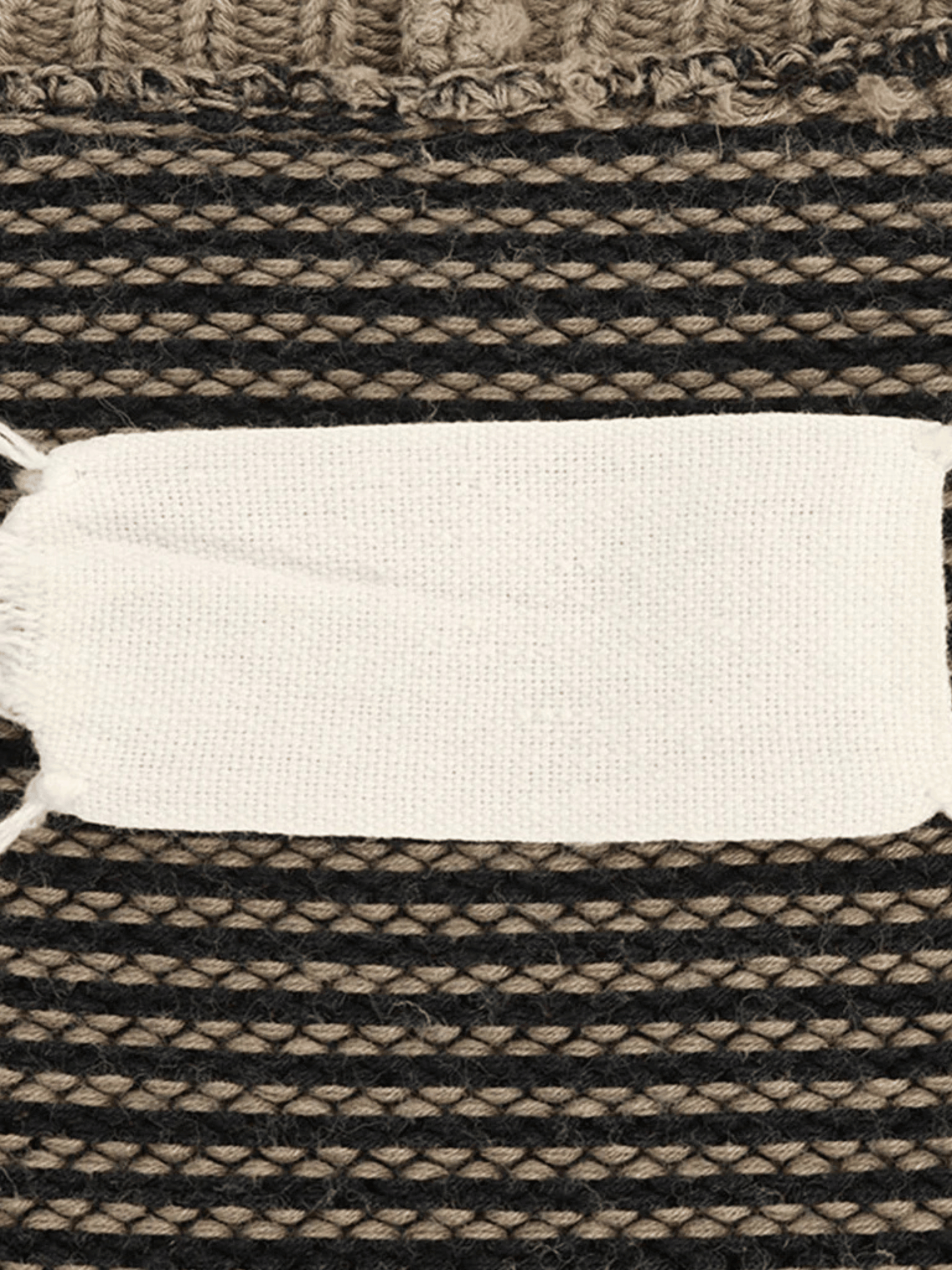 Maison Martin Margiela SS 1999 Gray Beige Cotton Modal Top