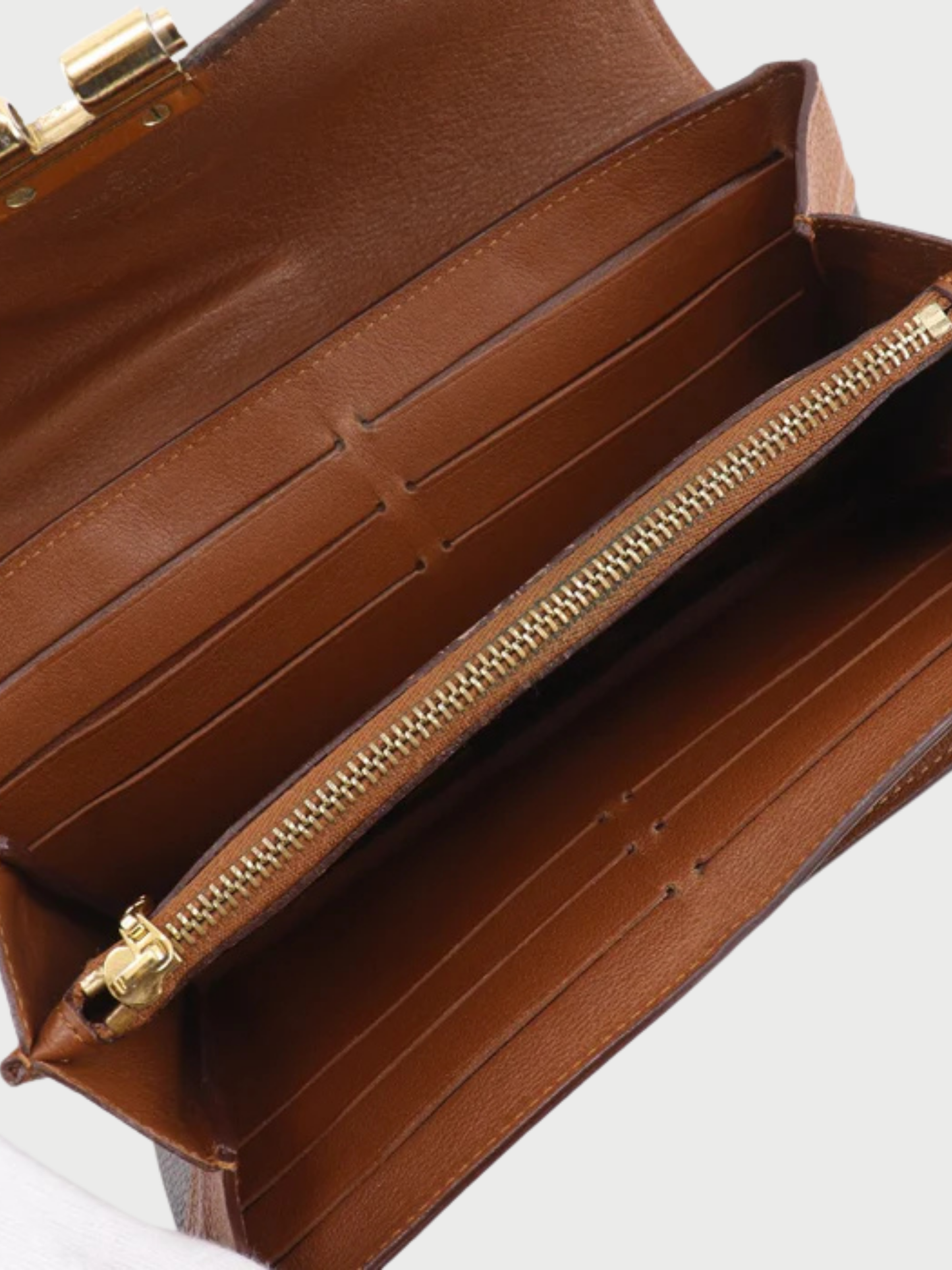 Louis Vuitton 2012 Brown Monogram Canvas Portefeuille Elysee Wallet