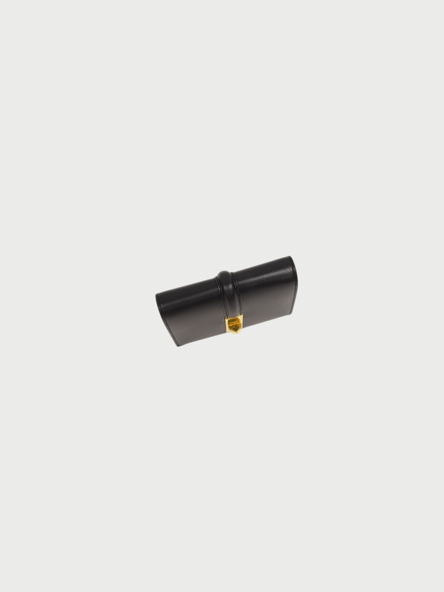 Celine 2020s Black Leather Seize Card Case