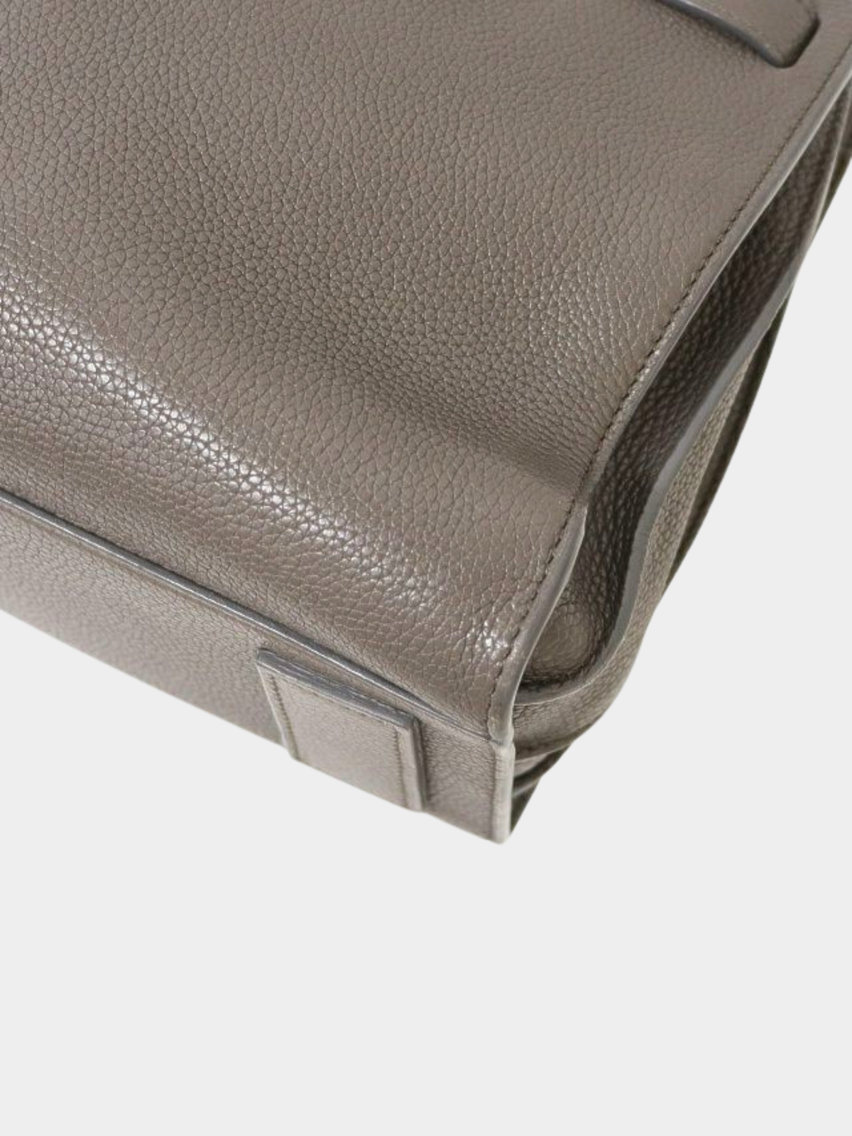 Yves Saint Laurent 2010s Gray Sac de Jour Bag