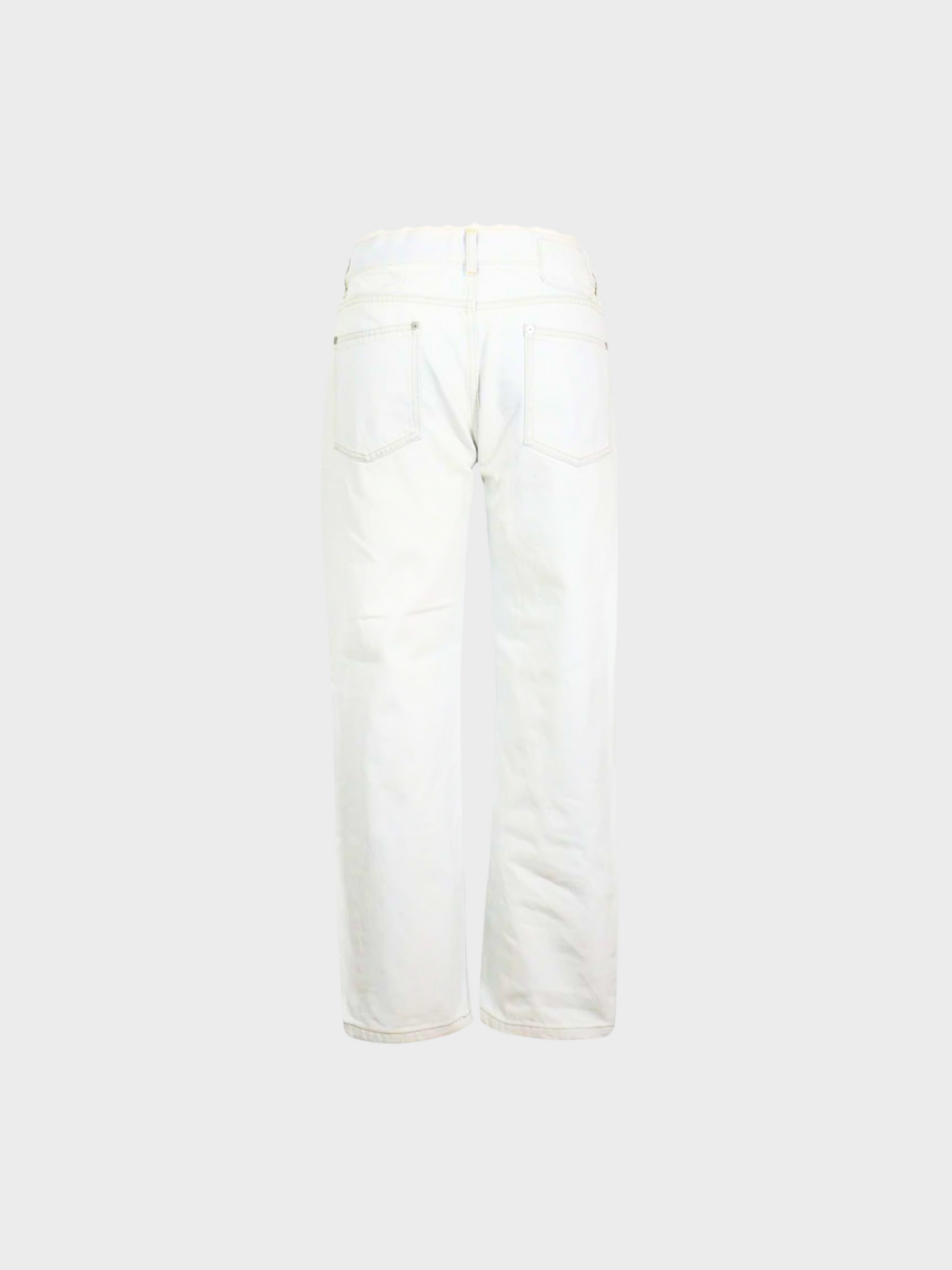 Maison Margiela 2018 Bleach Washed Denim Pants