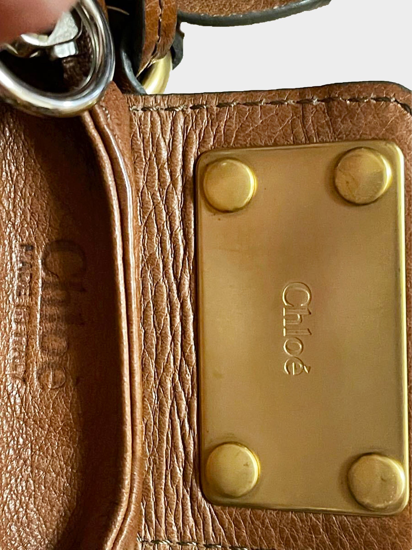 Chloe 2008 Brown Leather Paddington Bag