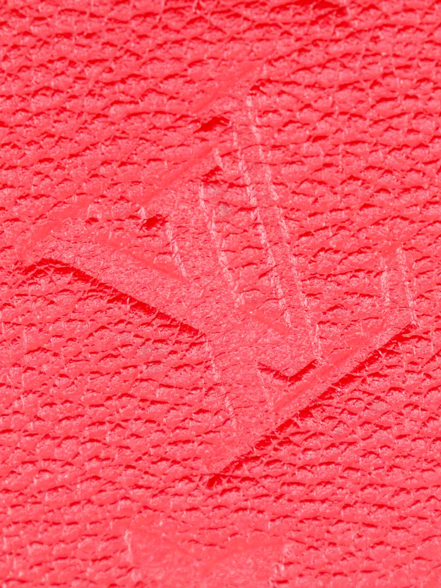 Louis Vuitton 2016 Red Monogram Caviar Leather Tri-fold Wallet