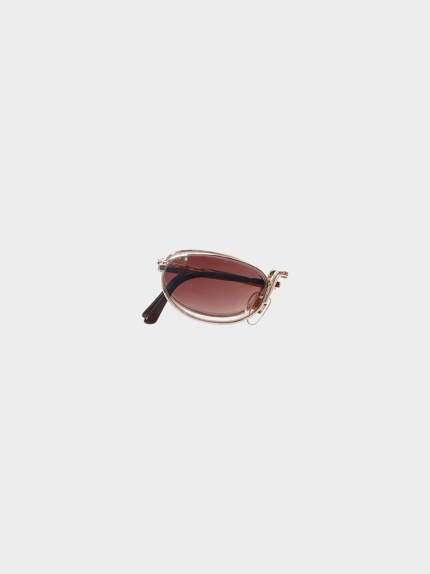 Christian Dior 1980s Foldable Short Sunglasses