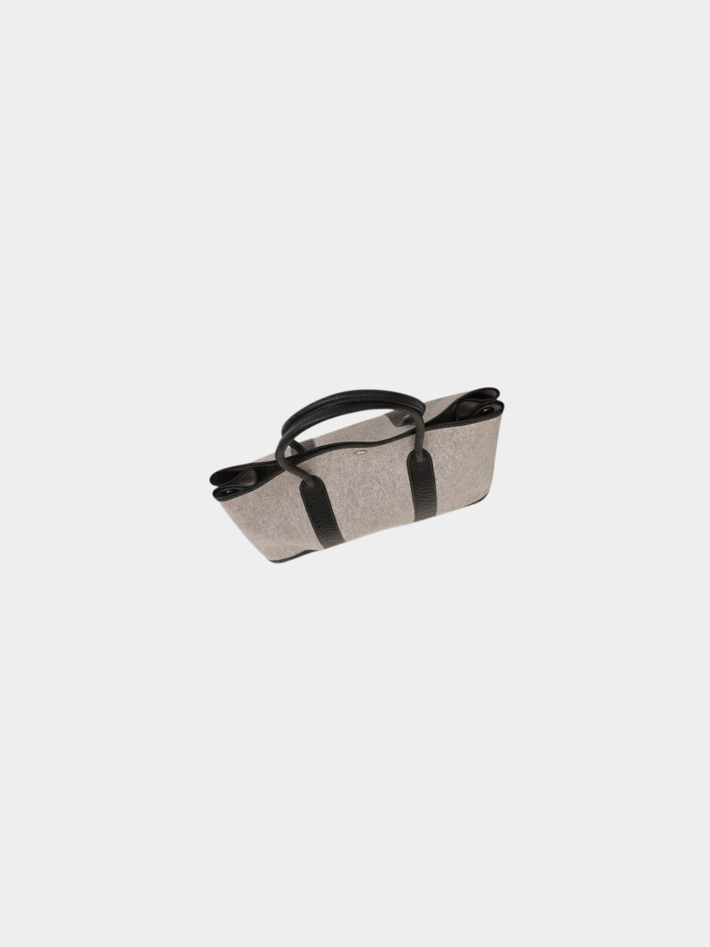 Hermès 2010s Black Green Garden Party PM Tote Bag