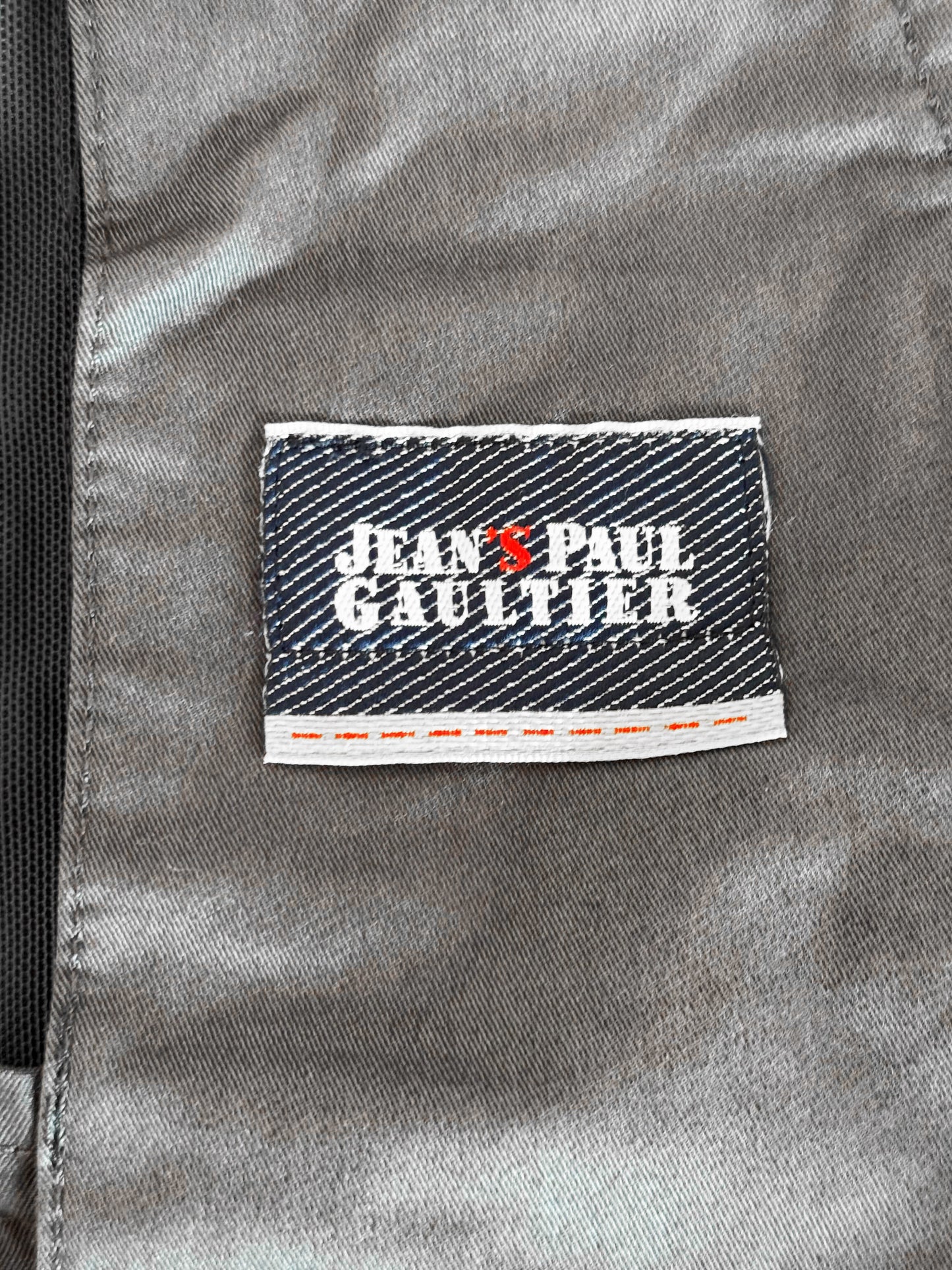 Jean Paul Gaultier 2000s Dark Grey Blazer and Bustier Dress Set