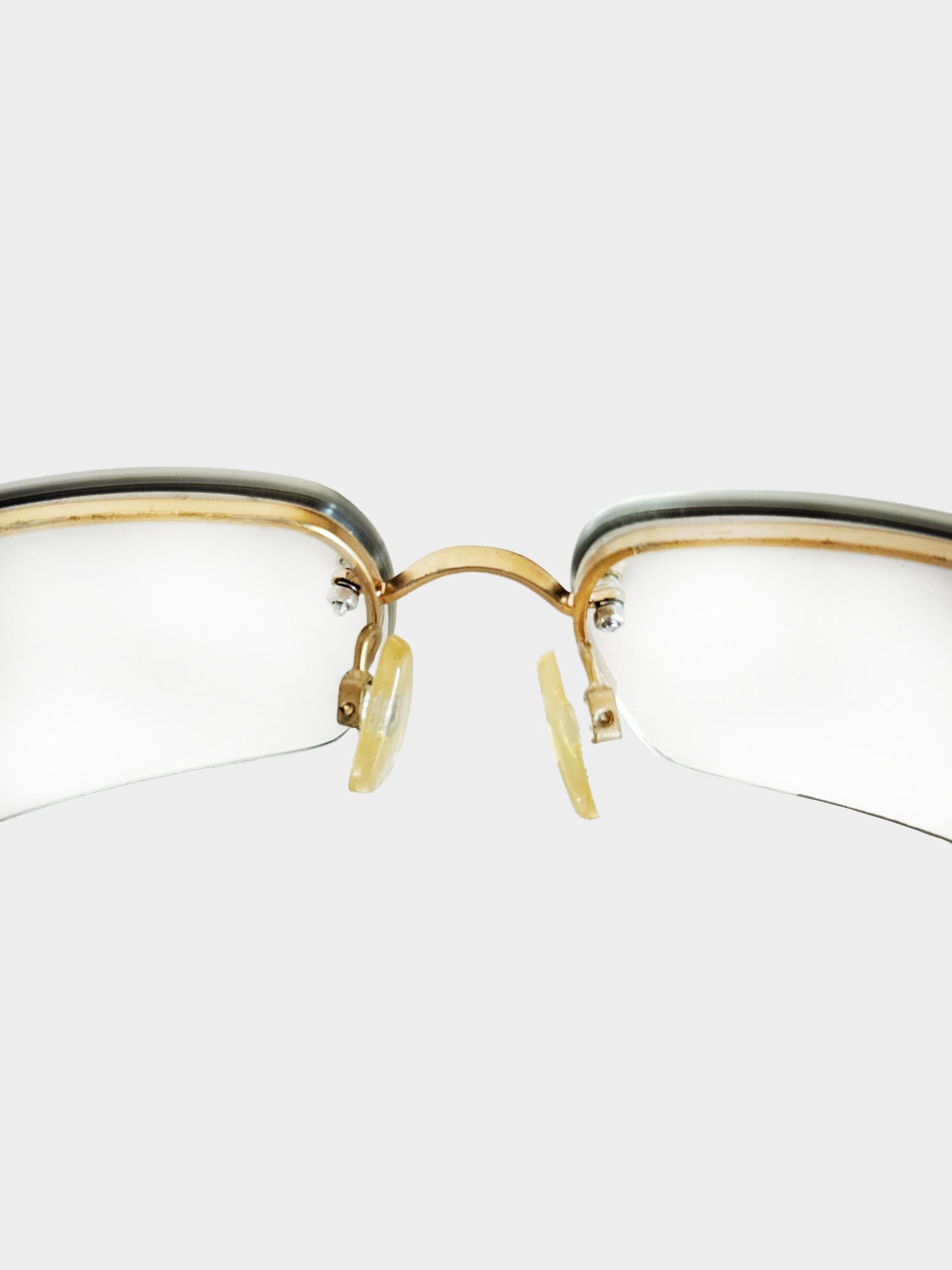 Chanel 2000s Rare Gold Metal Rhinestone CC Sunglasses