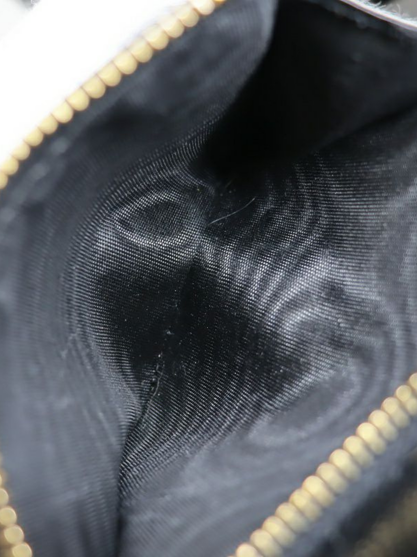 Yves Saint Laurent 2010s Black Cassandra Compact Wallet