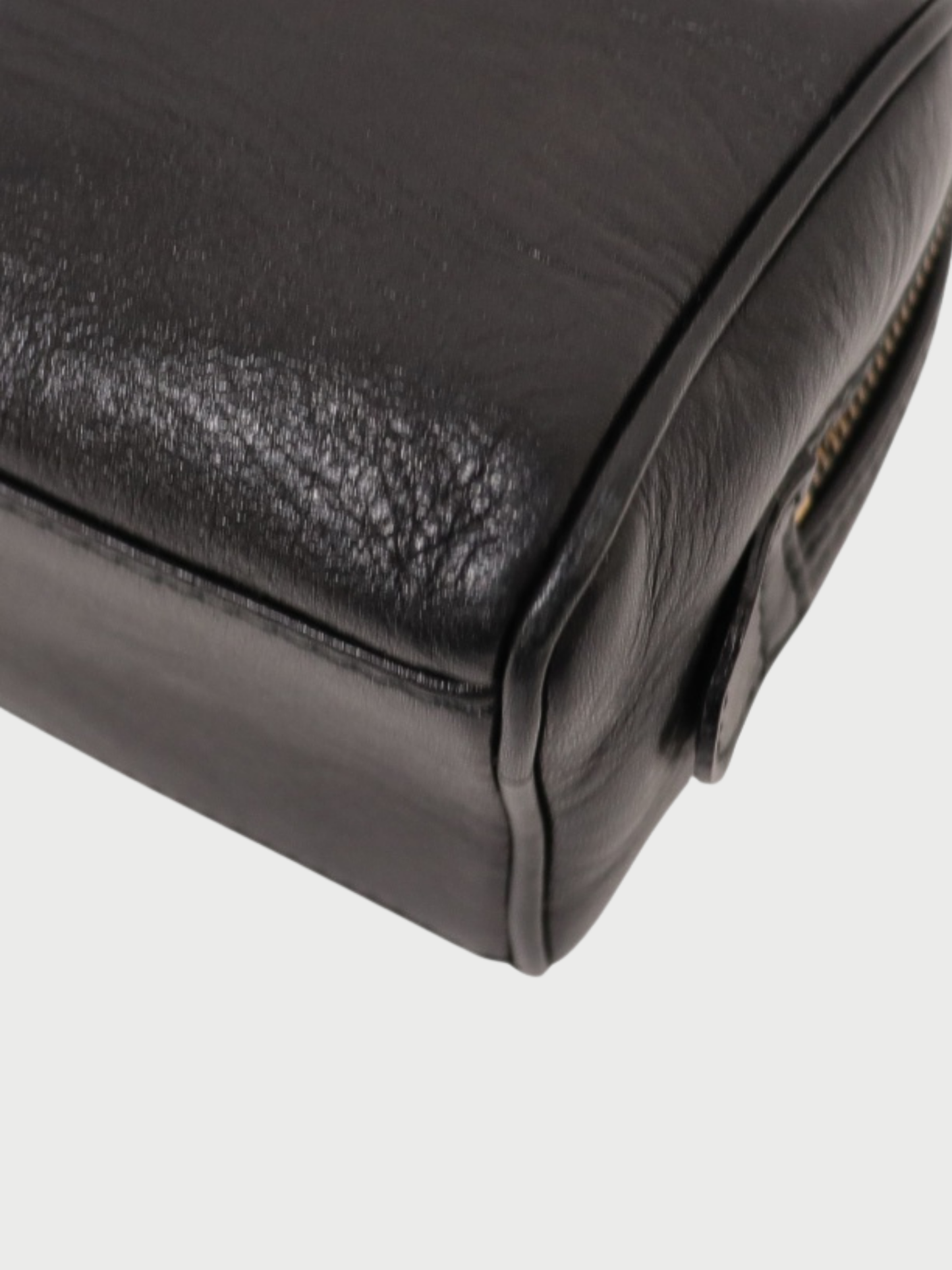 Celine 2020s Black Leather Mini 2Way Bag