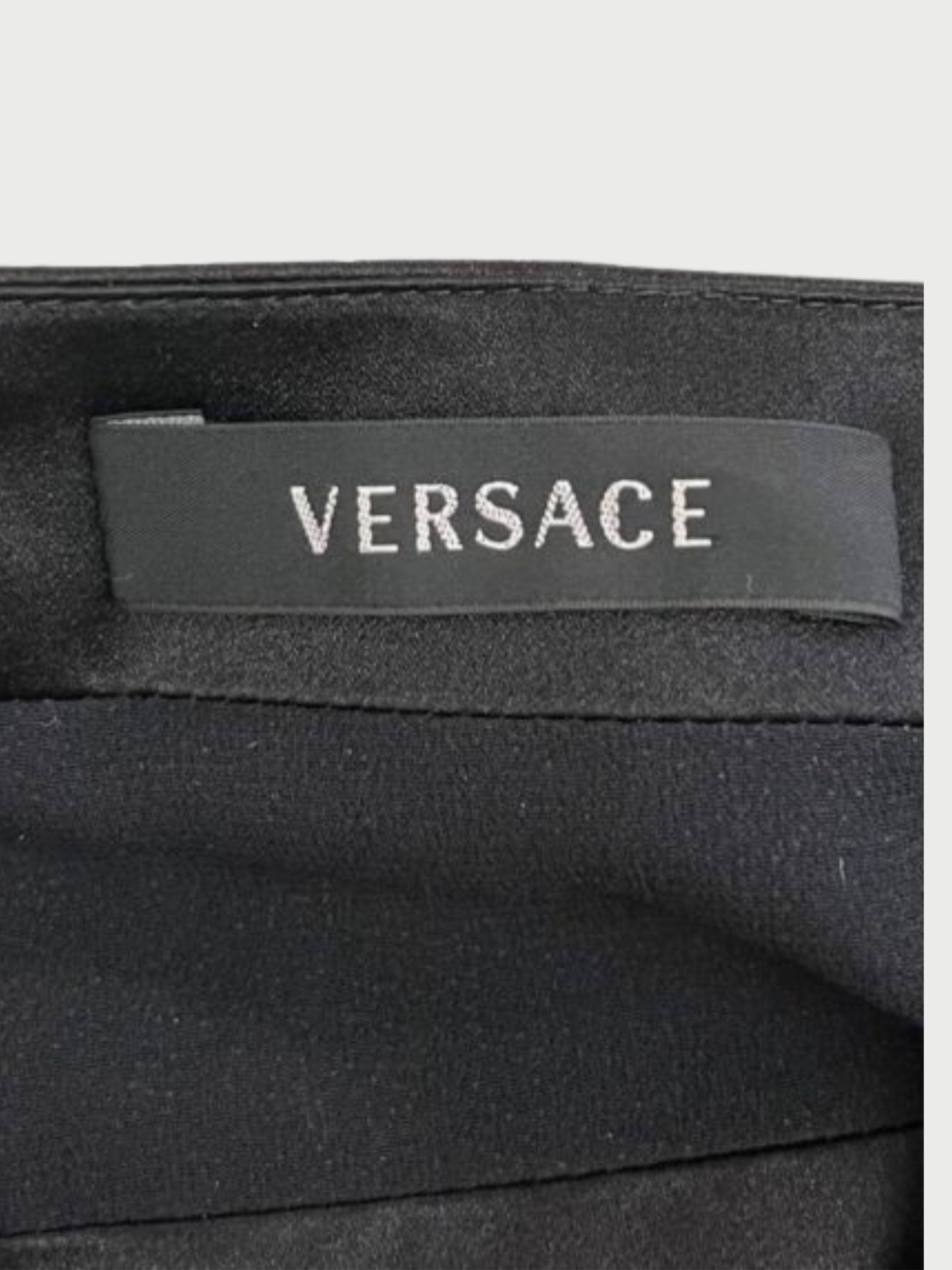 Versace 2000s Black Tulle Paillette Cocktail Dress