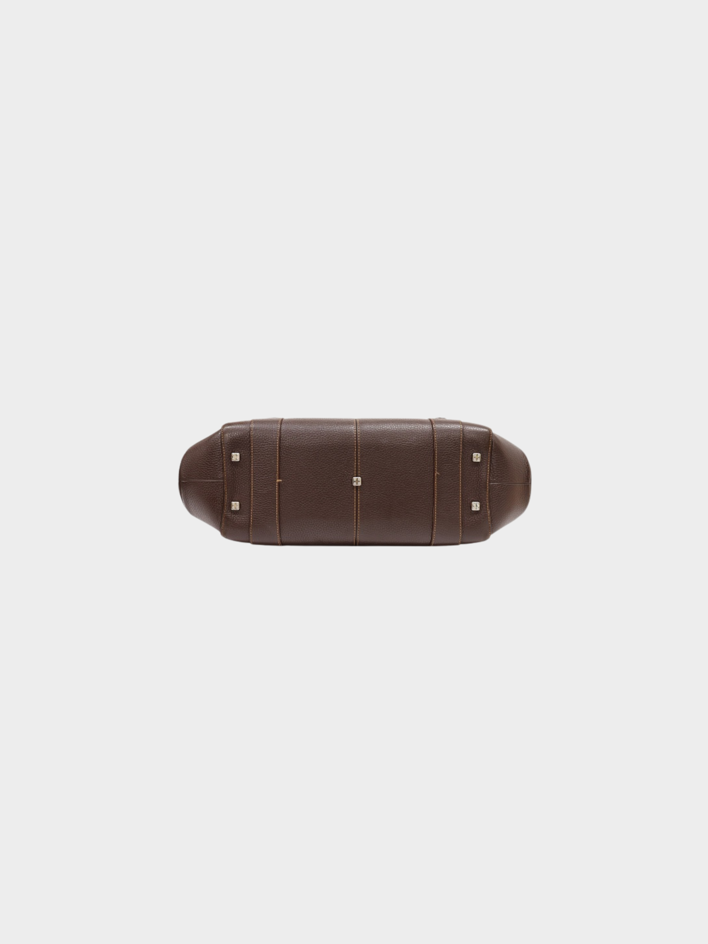 Loewe 2000s Brown Leather Senda Bag