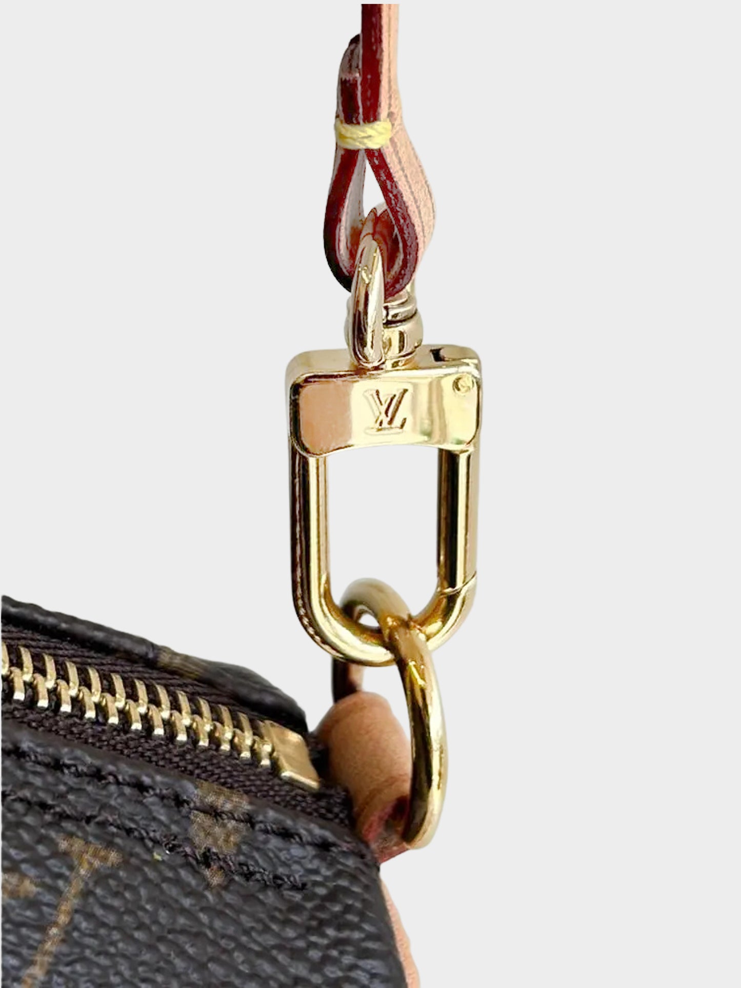 Louis Vuitton 2000s Monogram Papillon Mini Pochette Bag