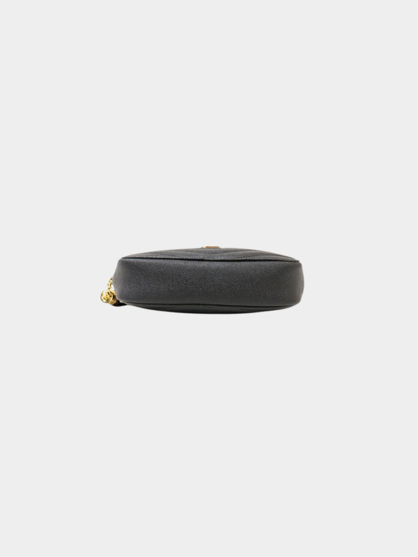 Yves Saint Laurent 2000s Black Leather Lou Mini Bag