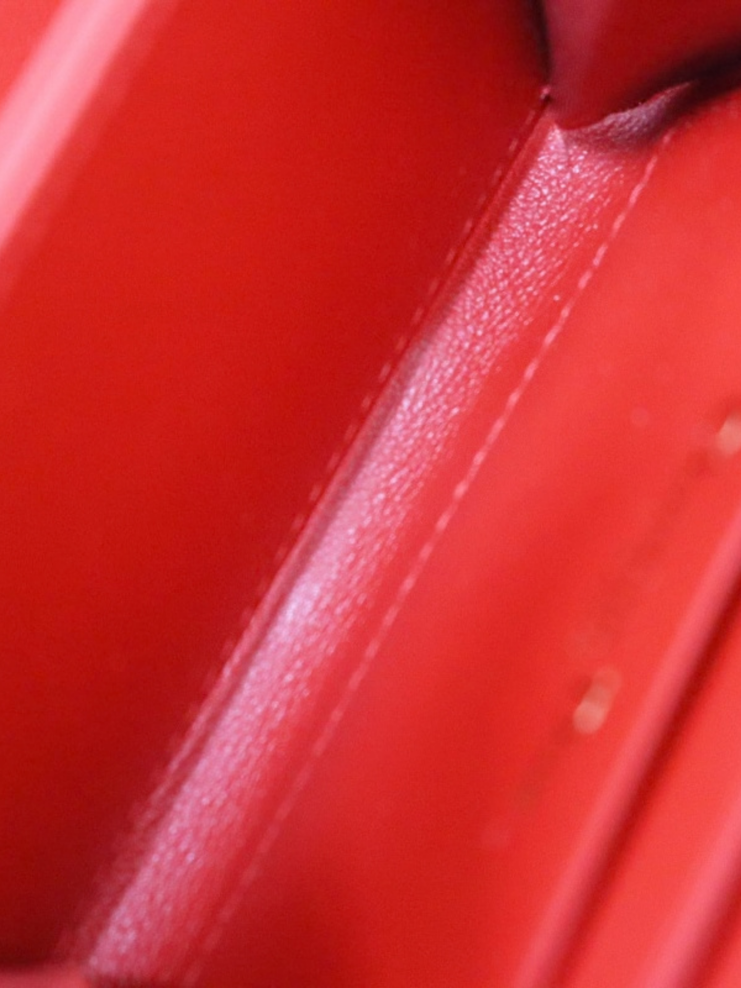 Christian Dior 2000s Red Leather Trotter Coin Case