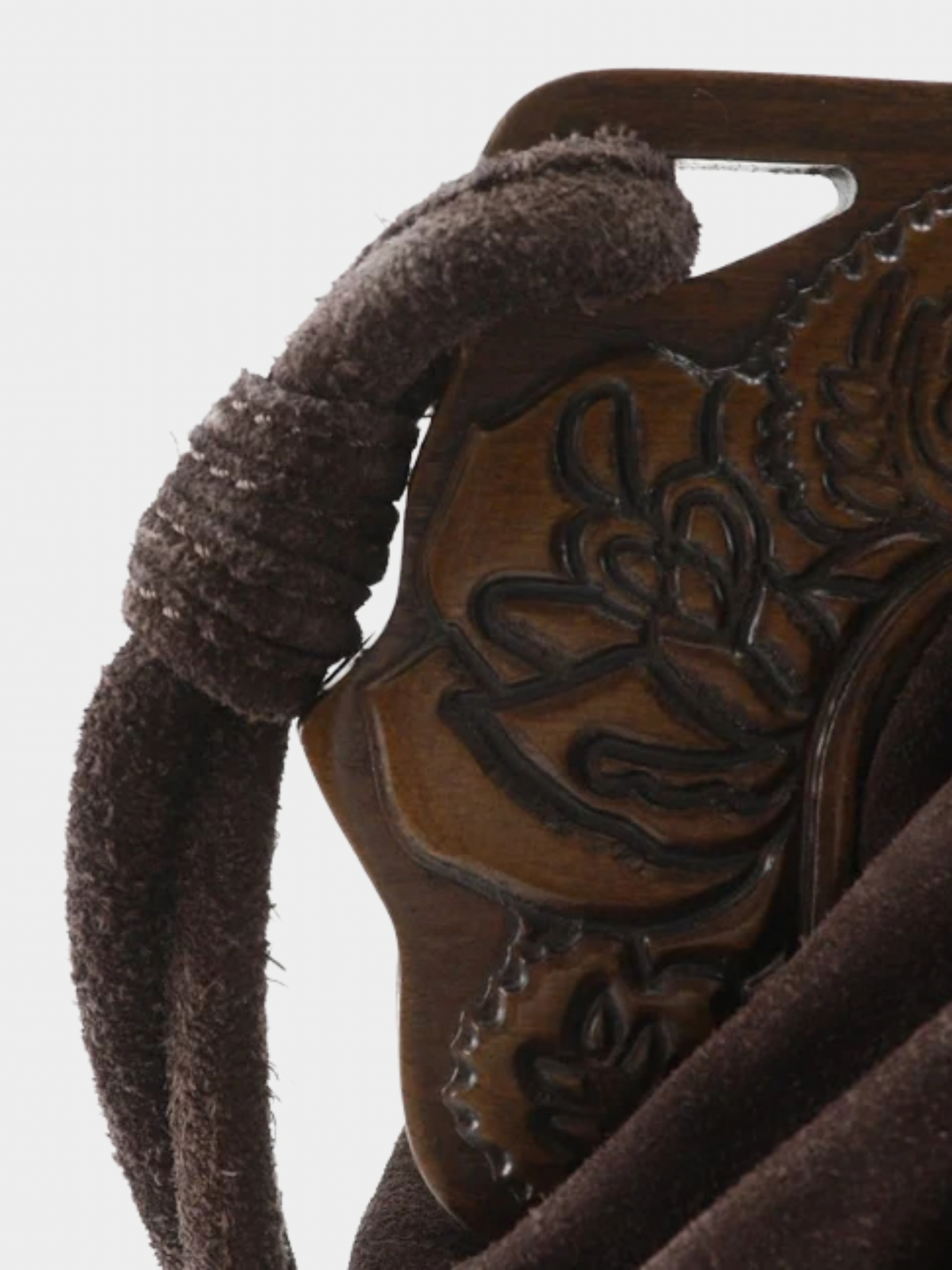 Valentino Garavani 1990s Brown Suede Leather 2WAY Shoulder Bag