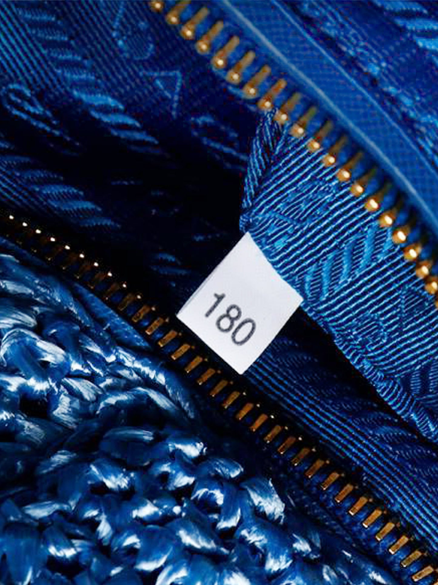 Prada 2010s Blue Raffia Grass Fringed Tote Bag