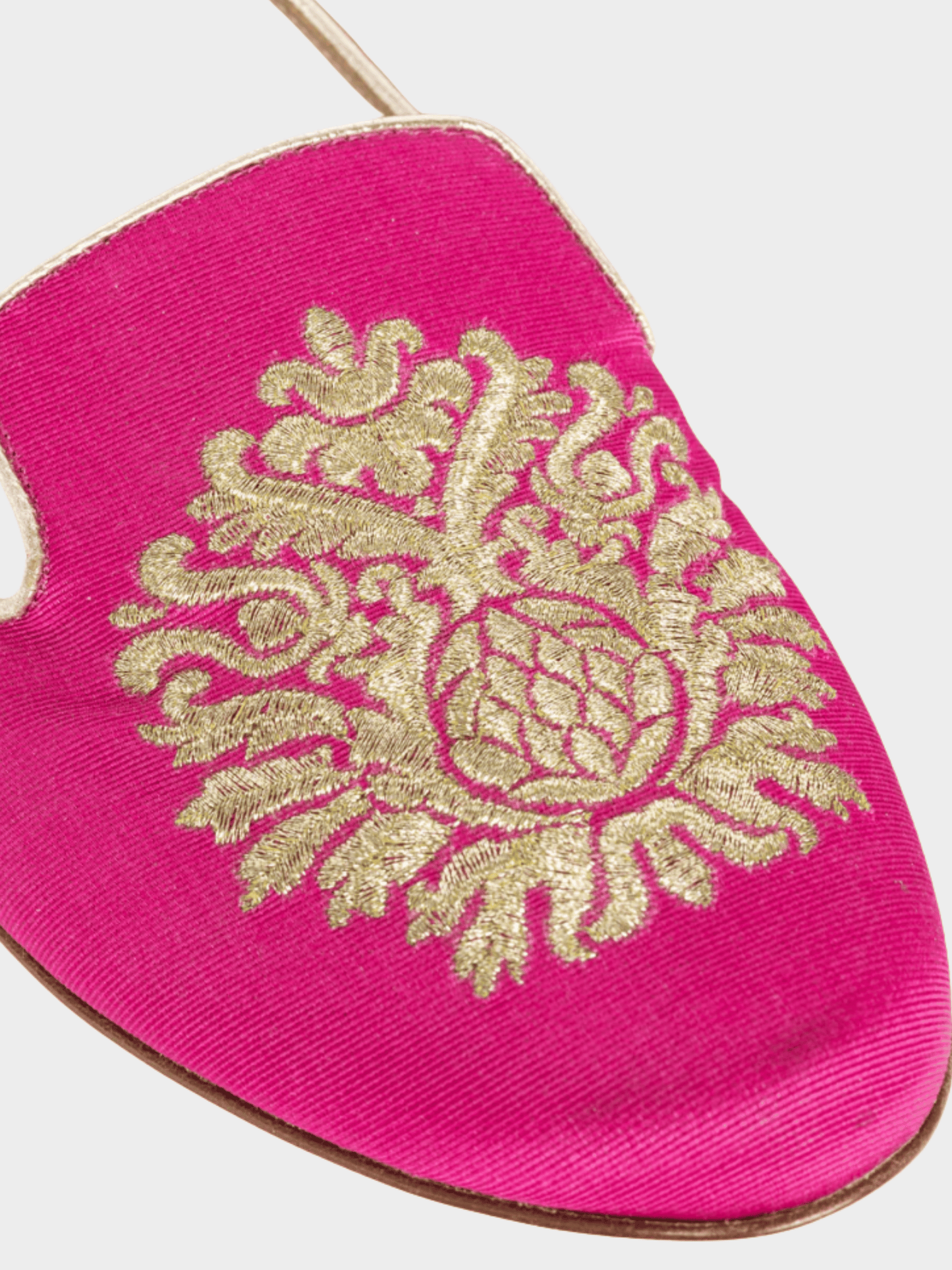 Miu Miu Pre-Fall 2012 Pink Embroidered Crystal-Heel Loafers