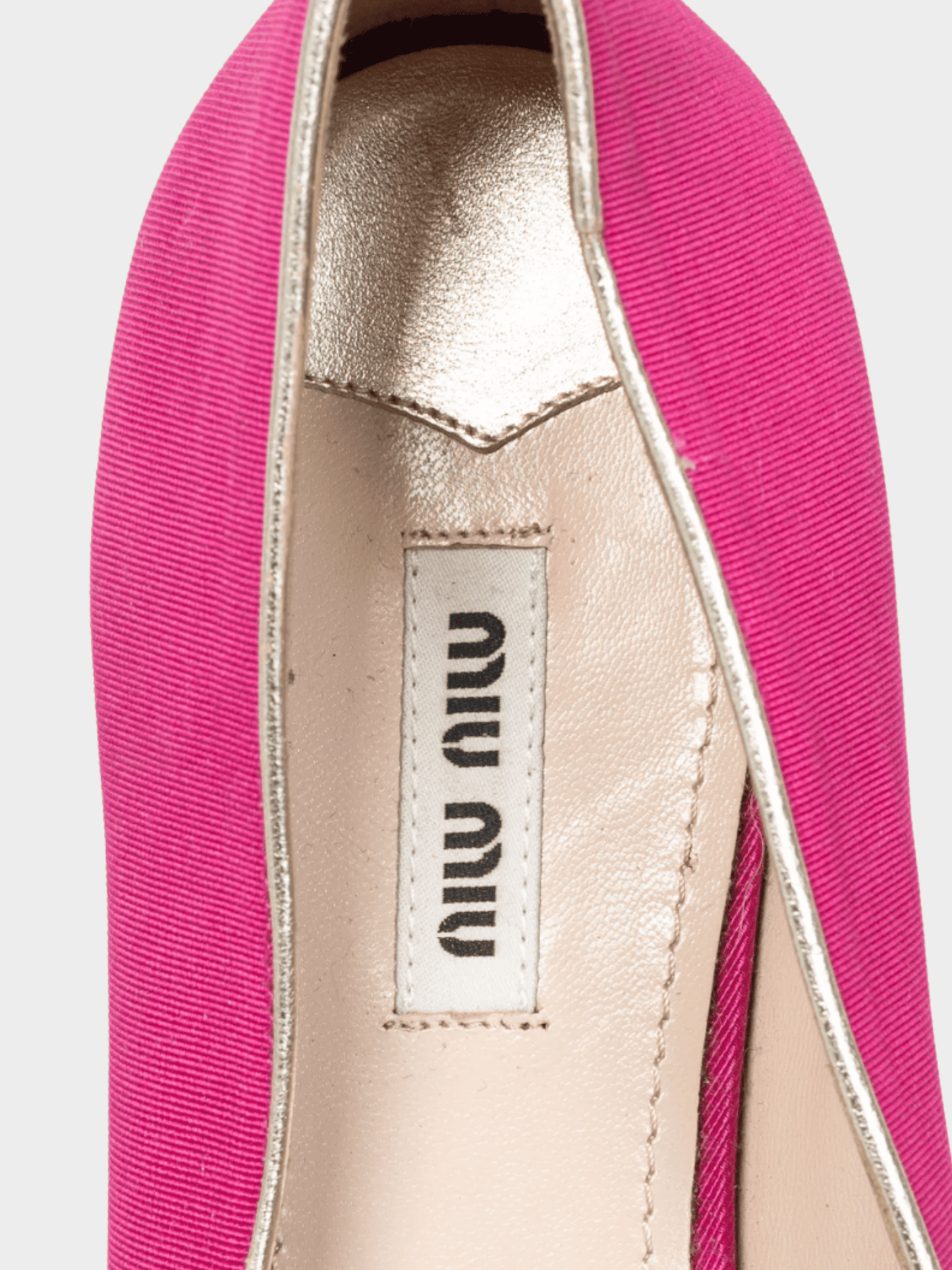 Miu Miu Pre-Fall 2012 Pink Embroidered Crystal-Heel Loafers