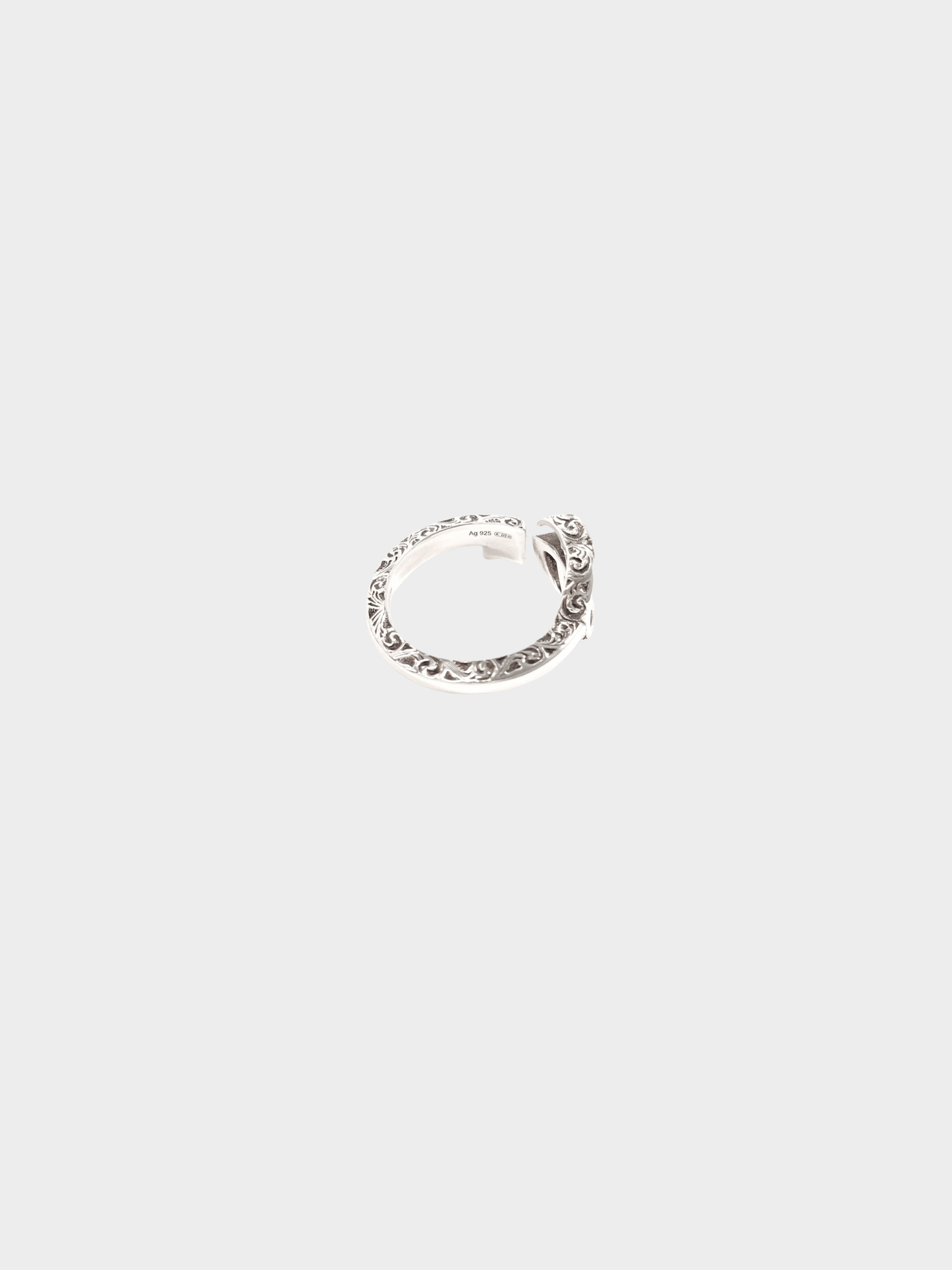 Gucci 2020s Sterling Silver 925 Double G Ring